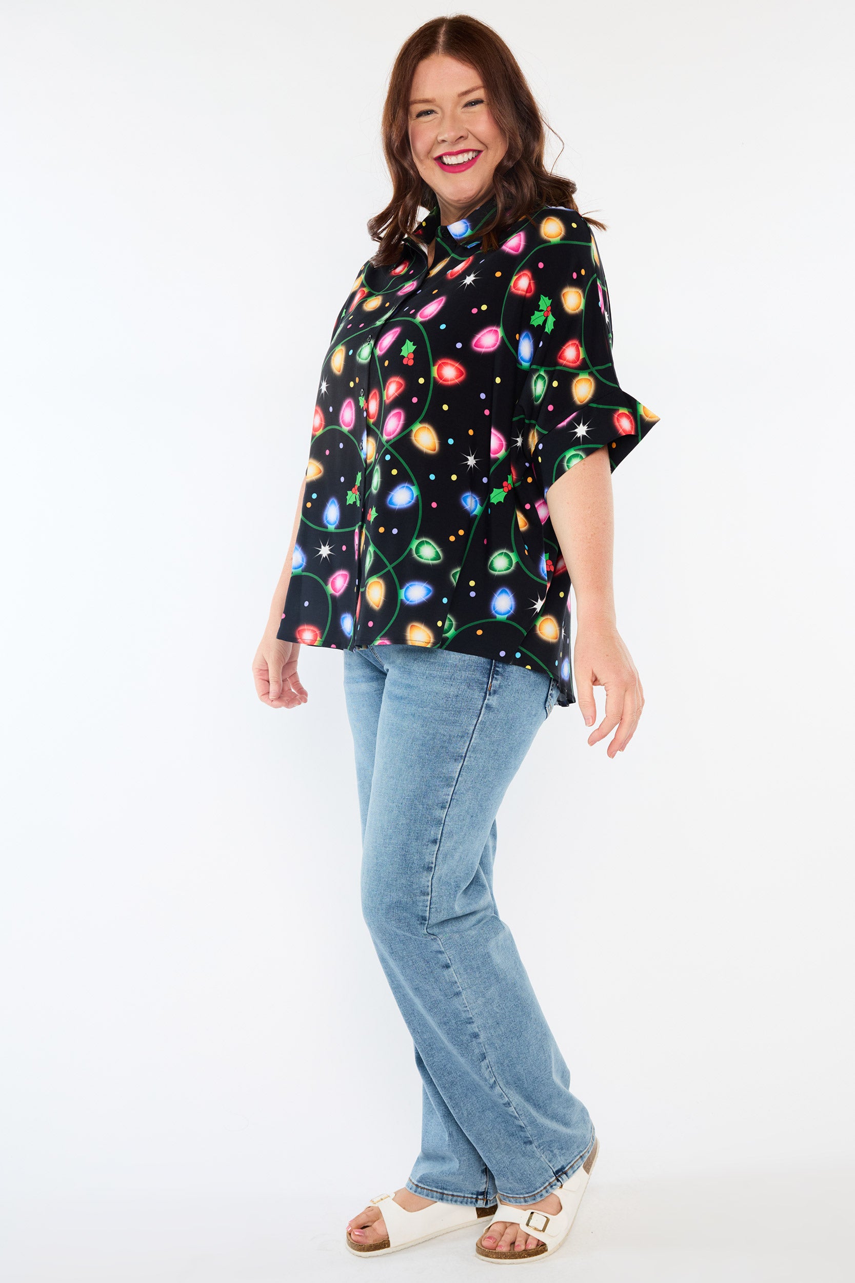 Simone Christmas Lights Shirt (Pre-Order)