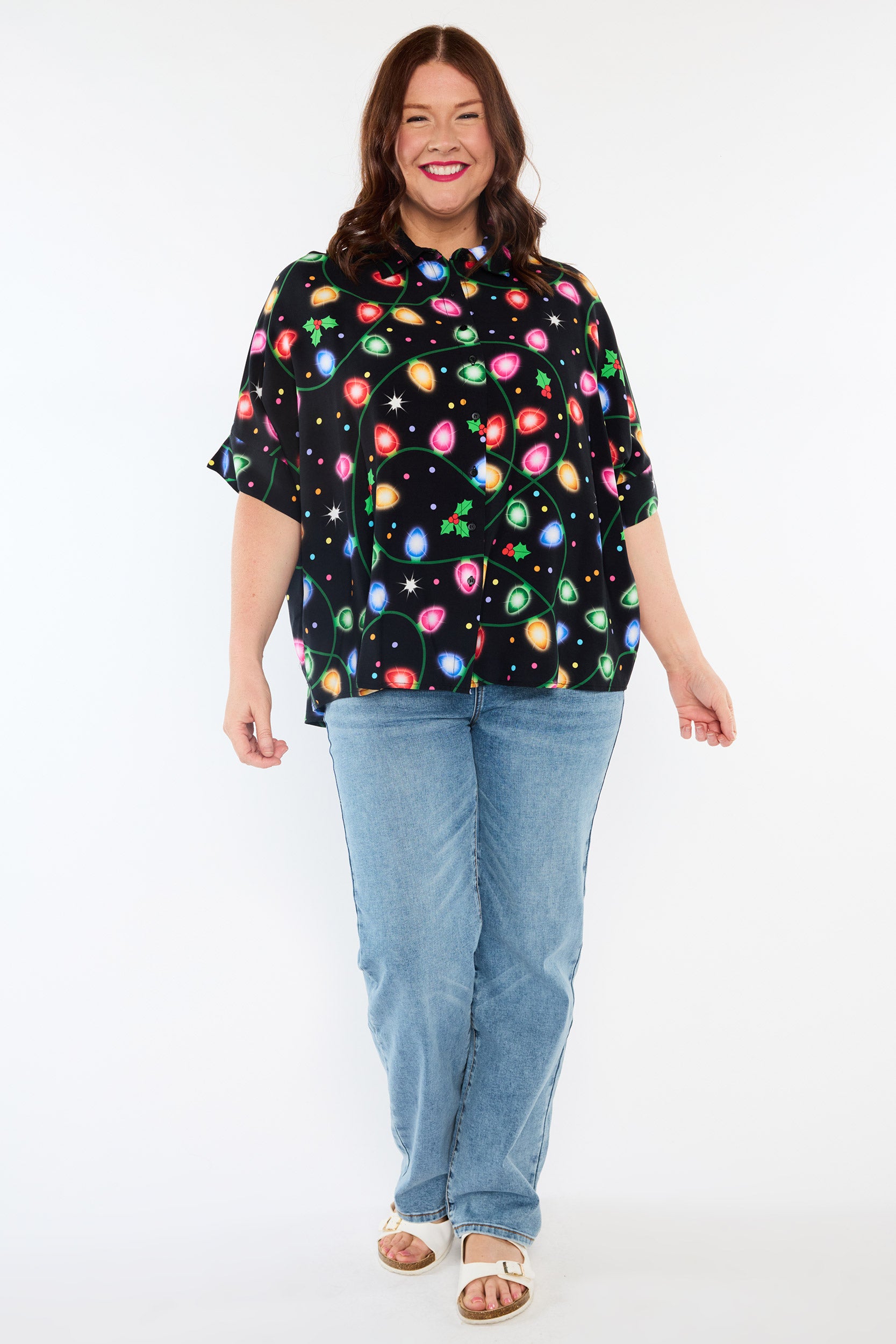 Simone Christmas Lights Shirt (Pre-Order)