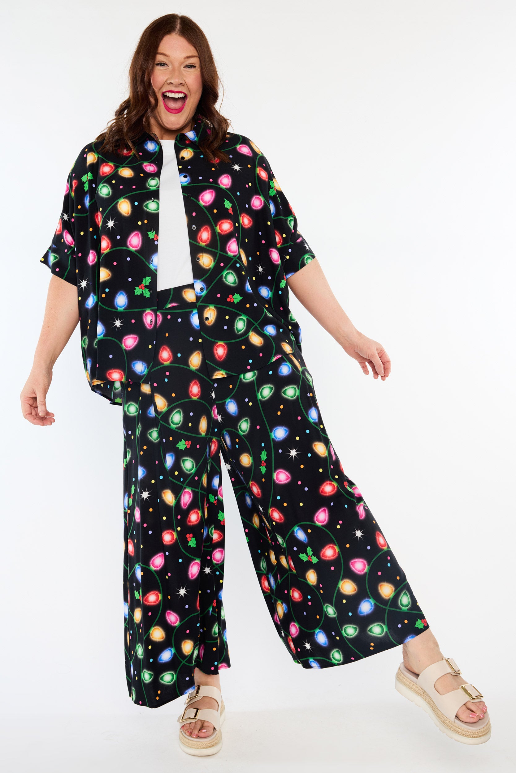 Simone Christmas Lights Shirt (Pre-Order)