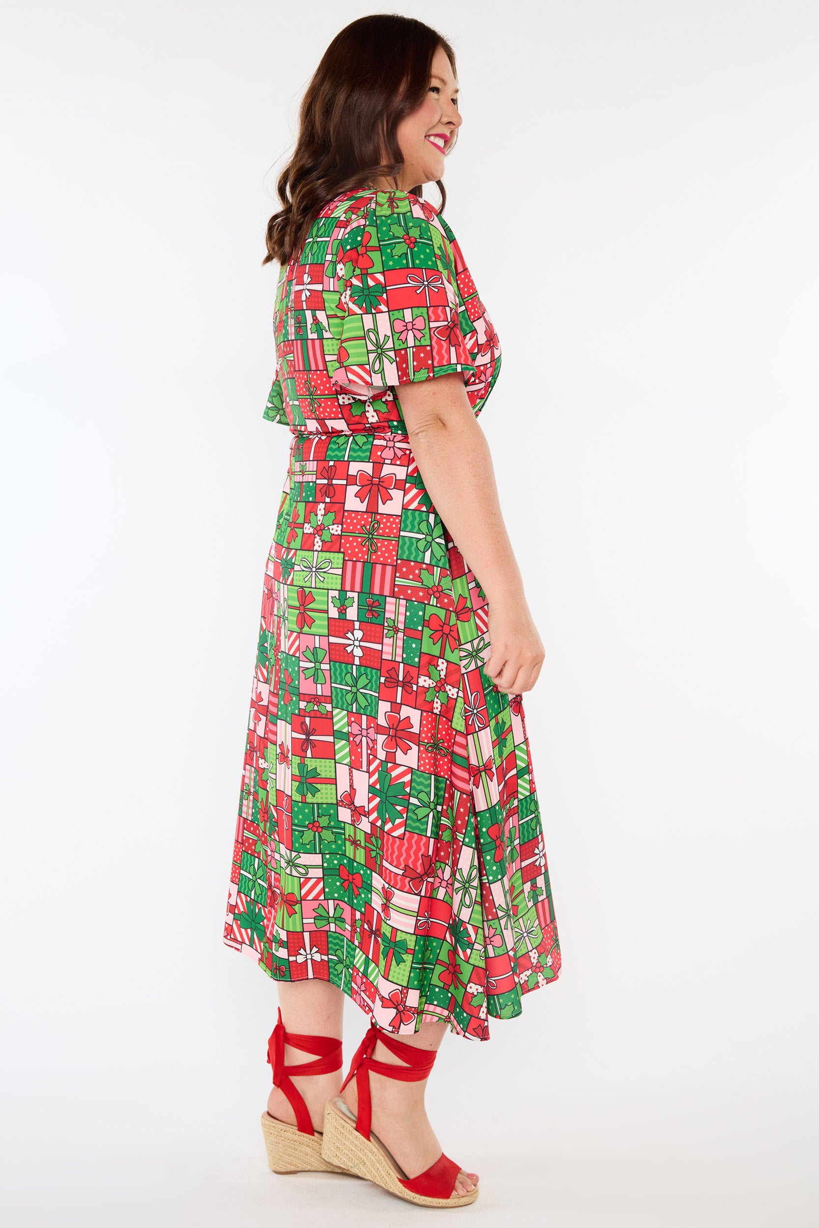 Marley Christmas Present Stack Dress (Pre-Order)