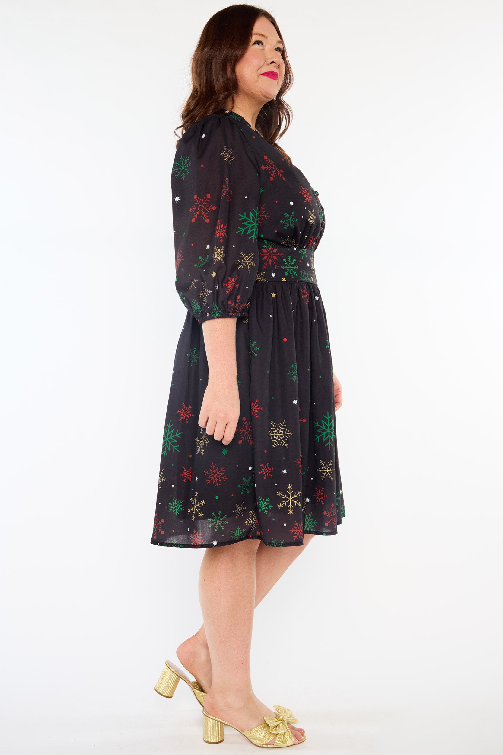 Abbie Christmas Snow Dress (Pre-Order)
