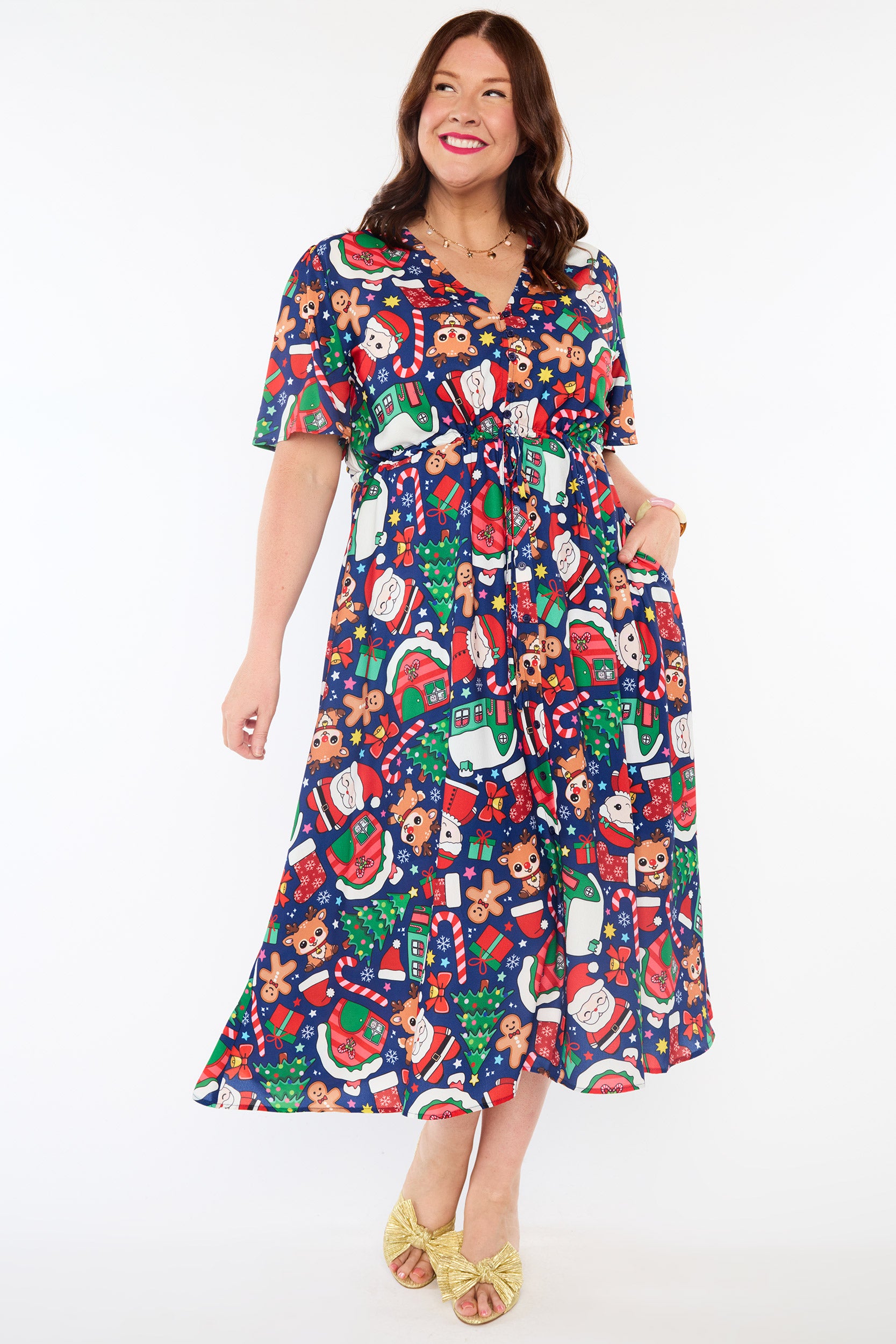 Marley Christmas Village Dress (Pre-Order)