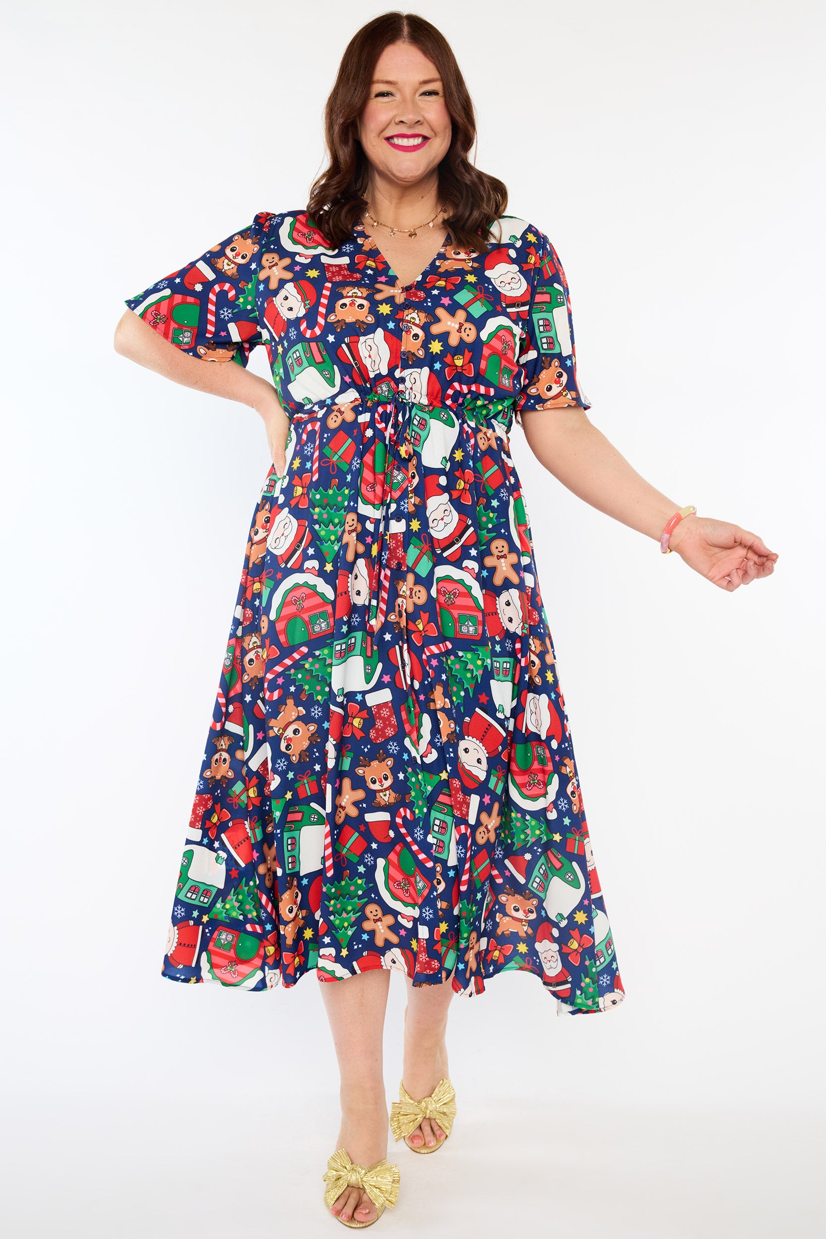 Marley Christmas Village Dress (Pre-Order)