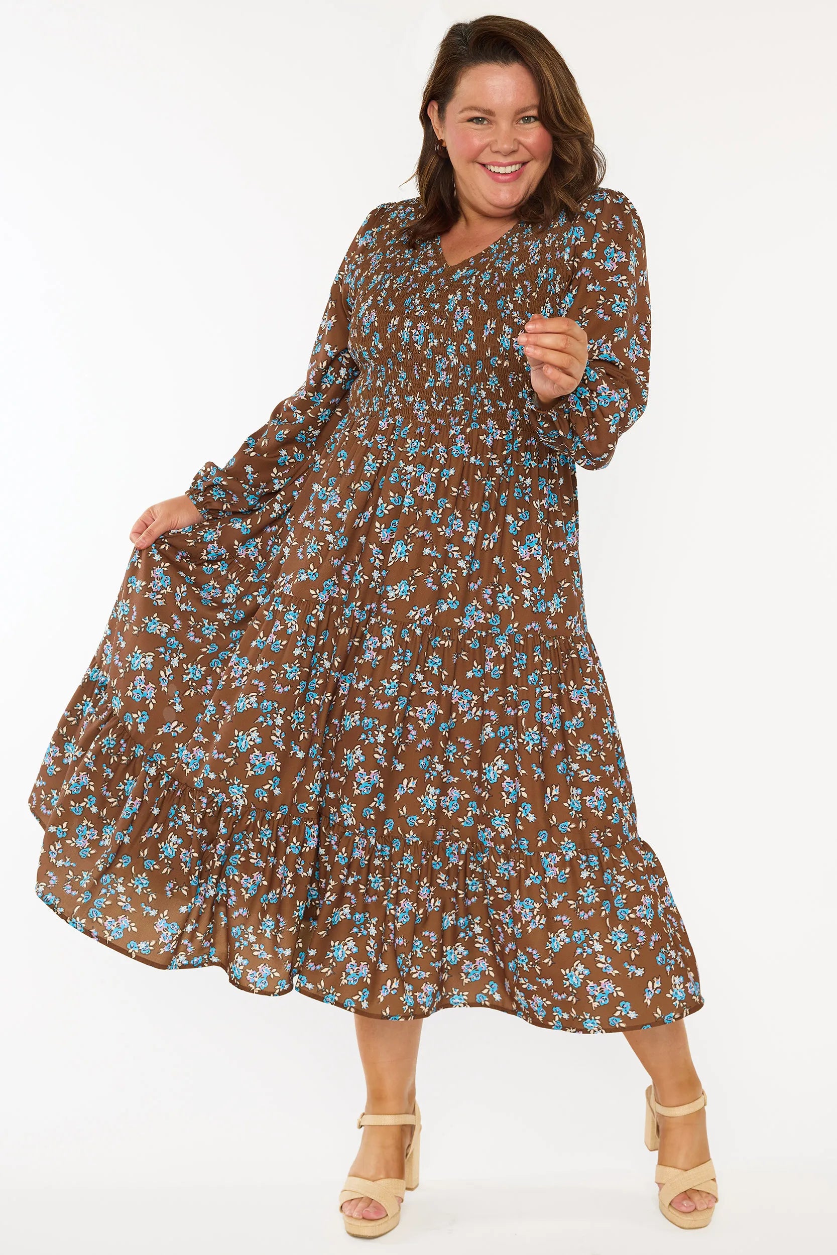 Stevie Coco Blossom Dress โ Coco Blossom mid length dress