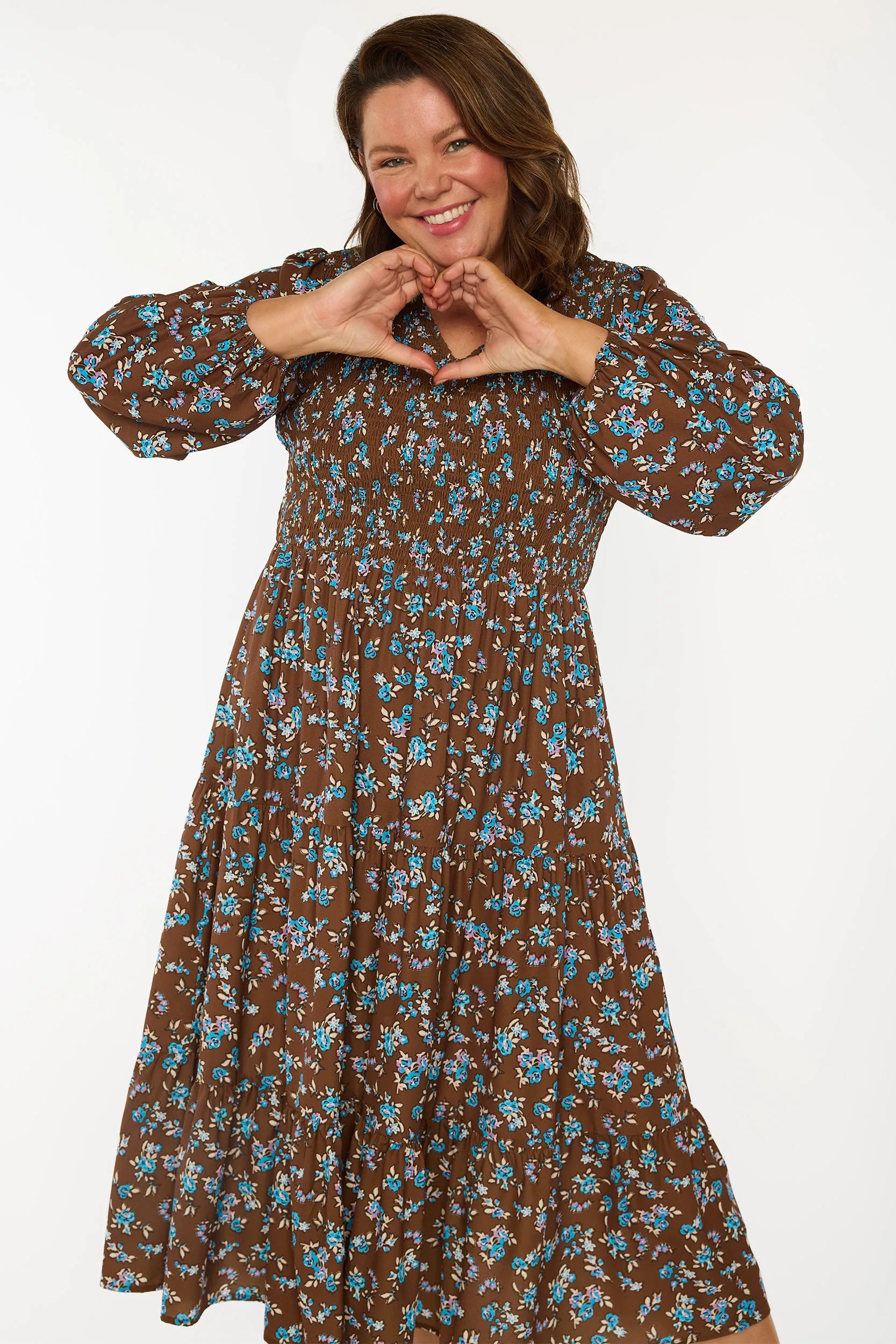 Stevie Coco Blossom Dress โ Coco Blossom mid length dress