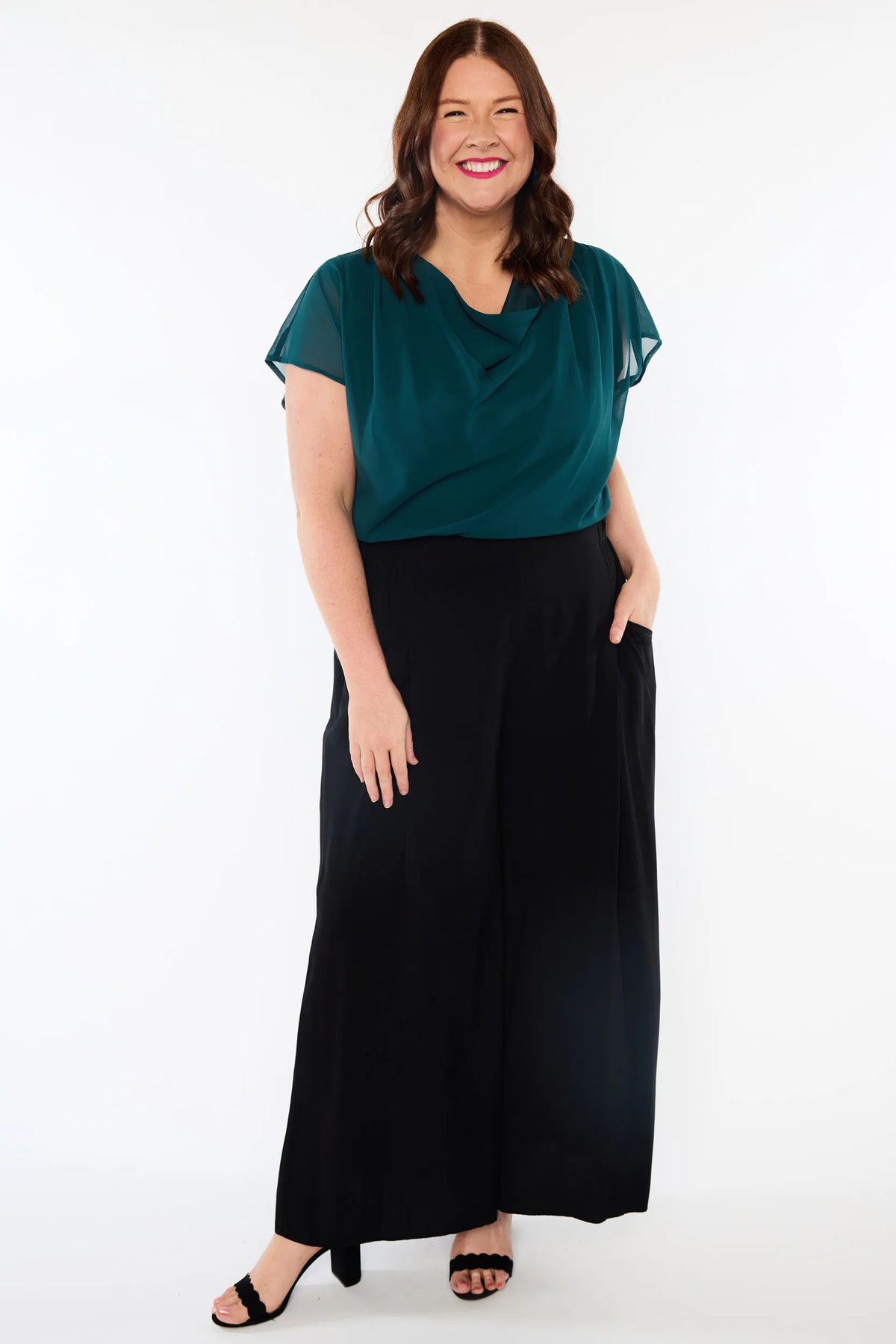 Dale Teal Top