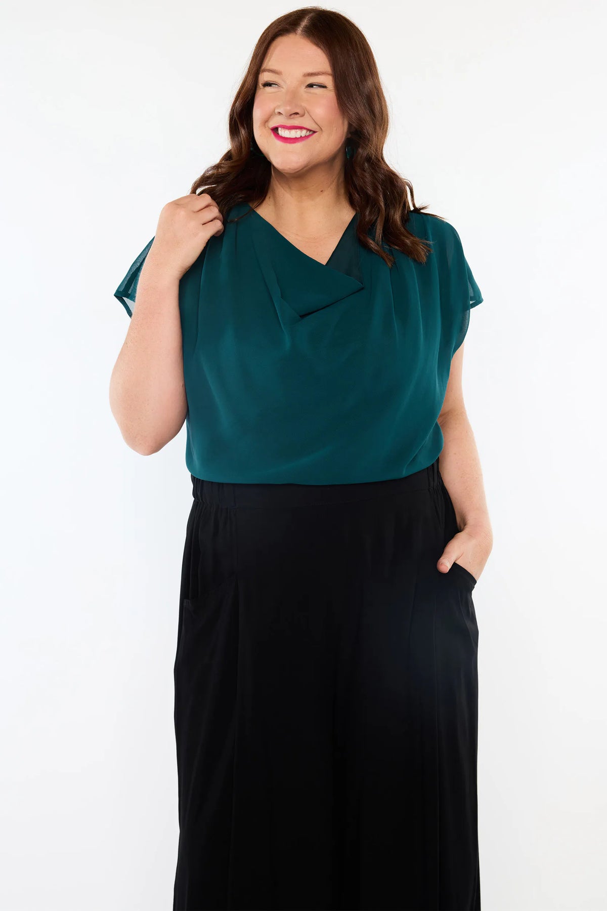 Dale Teal Top