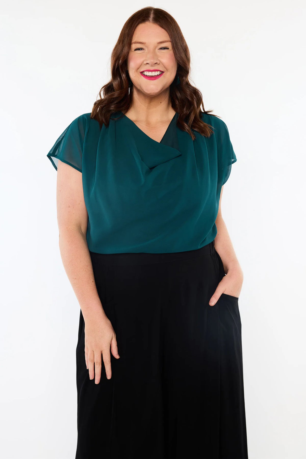 Dale Teal Top