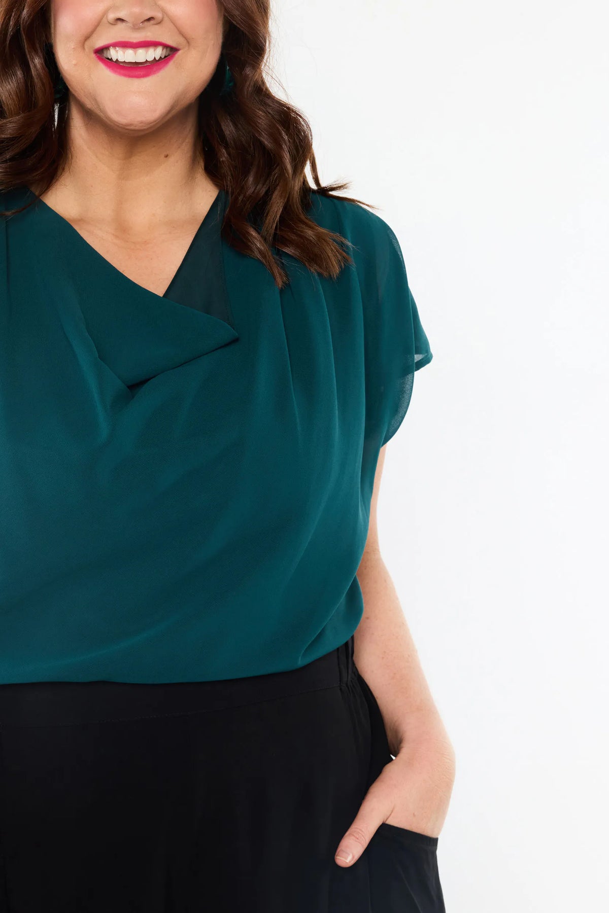 Dale Teal Top