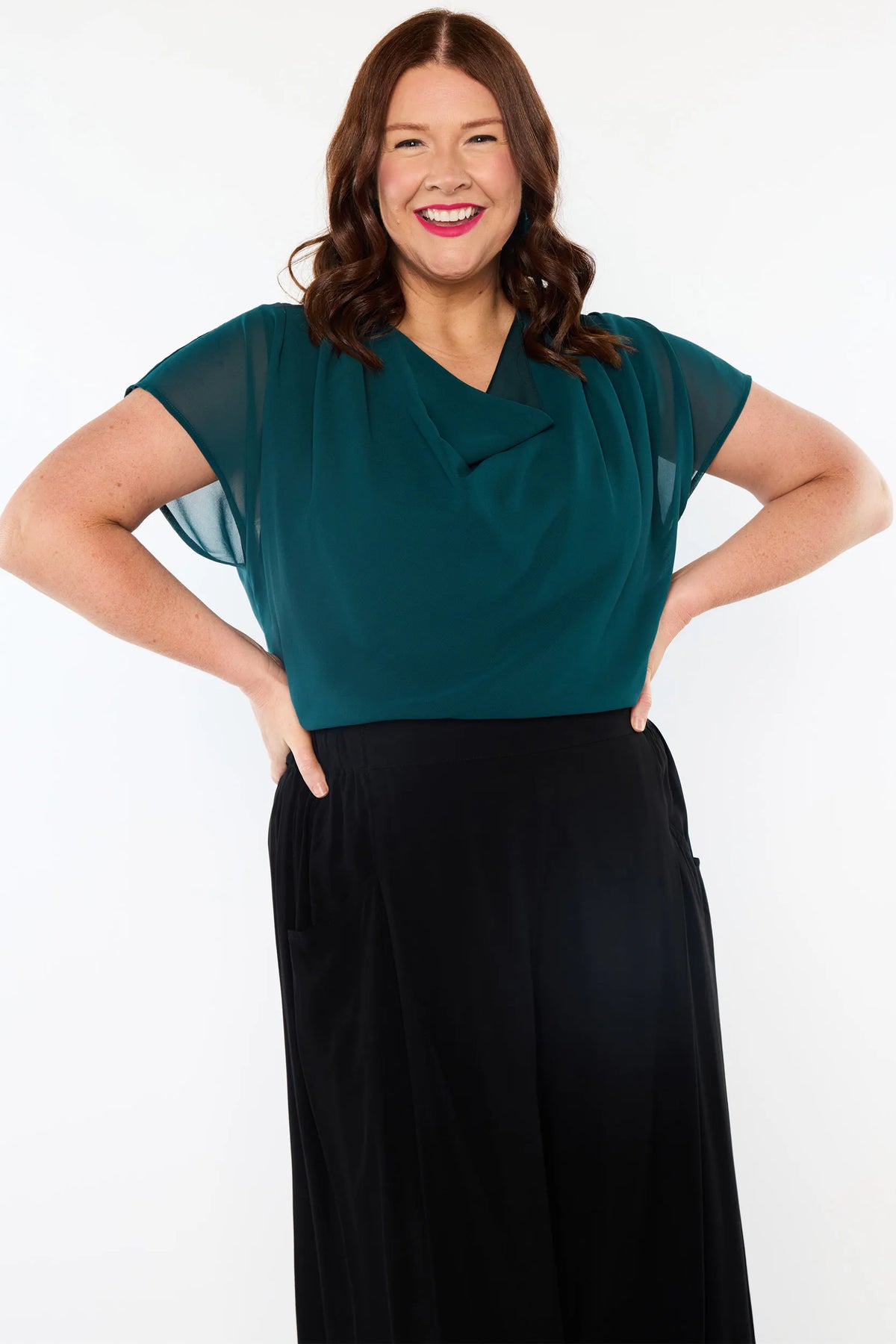 Dale Teal Top
