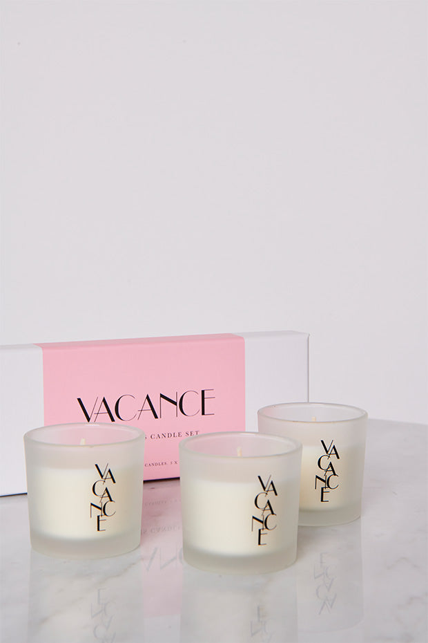 Fig & Cassis Candle Set of 3 โ Fig & Cassis candle