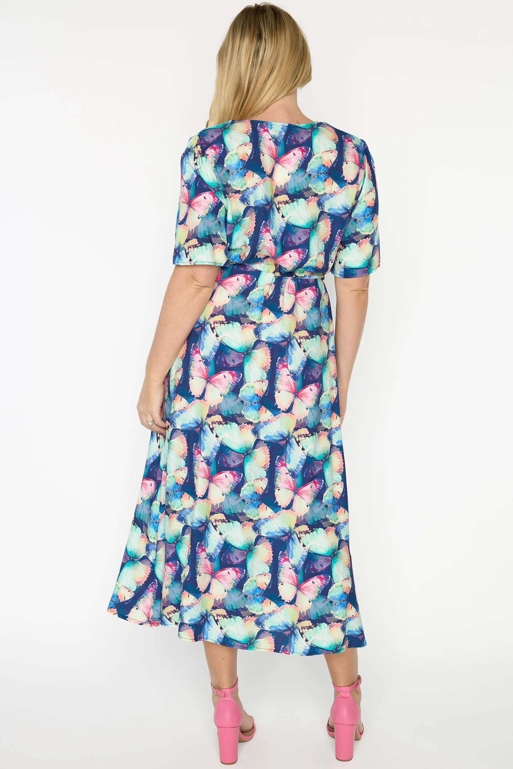 Michelle Flutterby Dress โ Flutterby midi dress