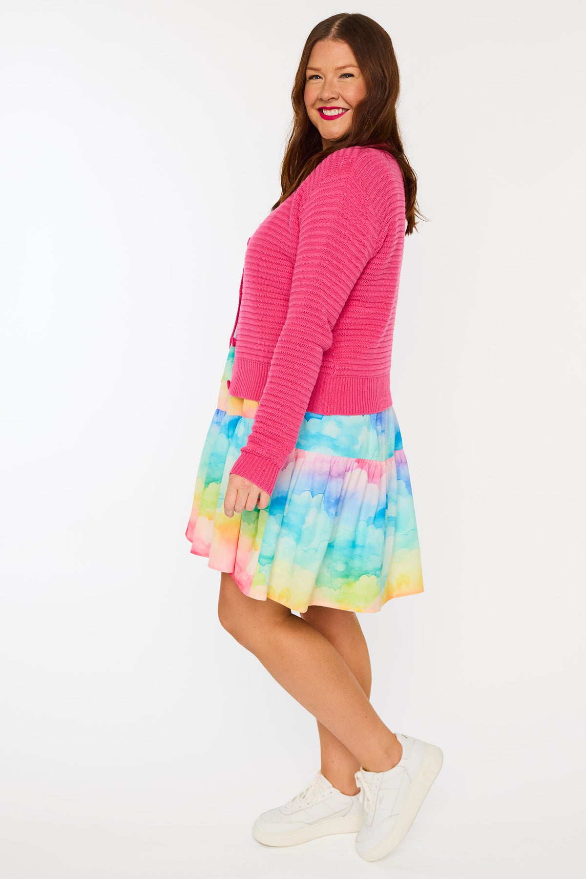Joelz Pink Cardi โ Pink cardigan