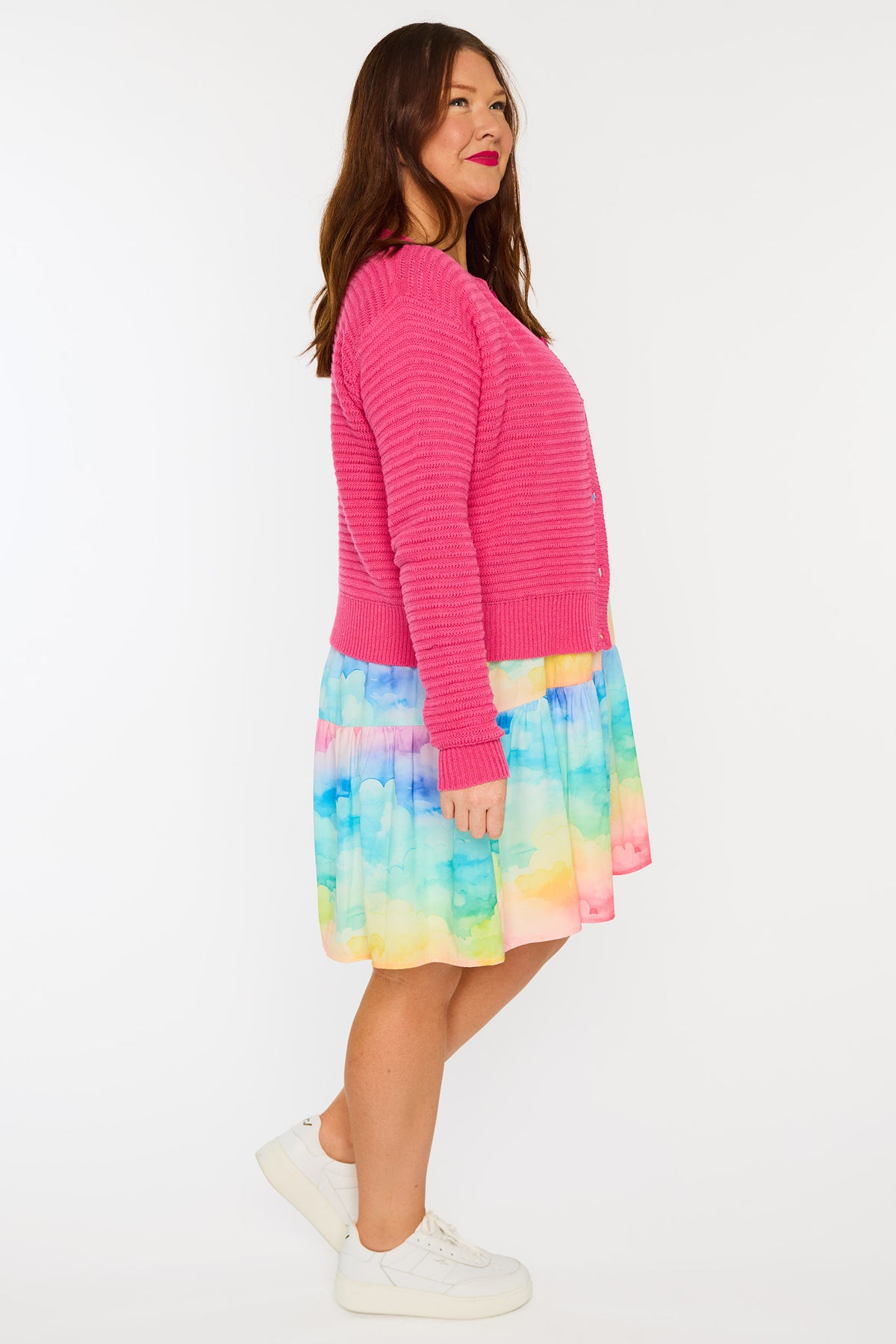 Joelz Pink Cardi โ Pink cardigan