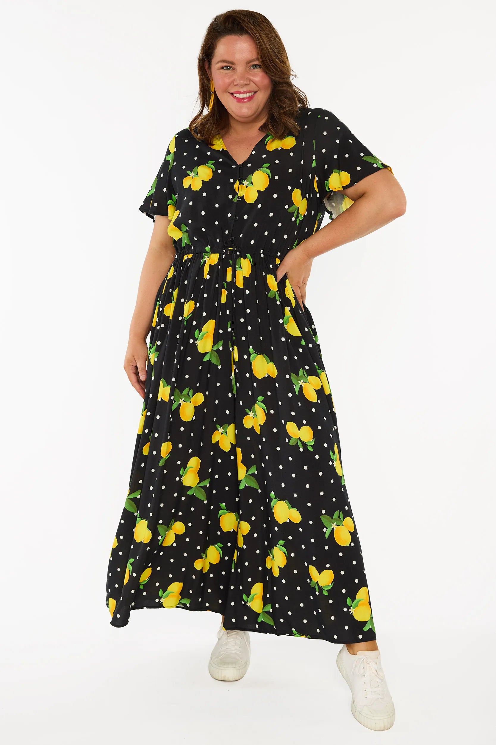 Juniper Lemon Spot Jumpsuit