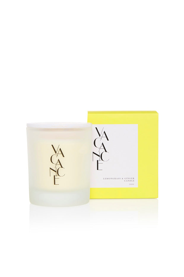 Lemongrass & Ginger Candle 200g – Lemongrass & Ginger candle