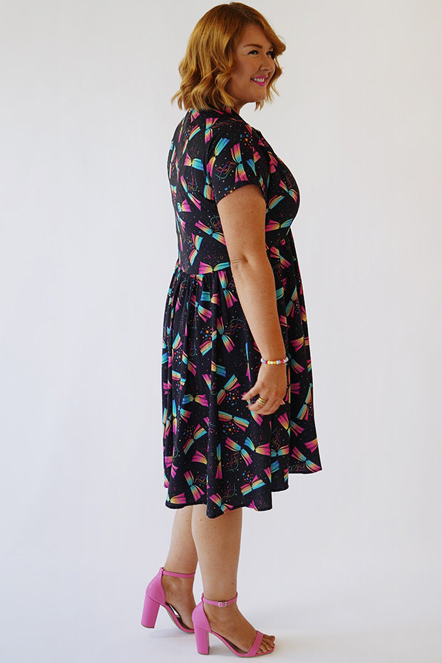 Frankie Magic Of Books Dress โ Magic Of Books shirt dress