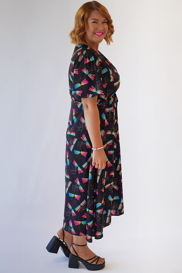 Marley Magic Of Books Dress โ Magic Of Books midi dress