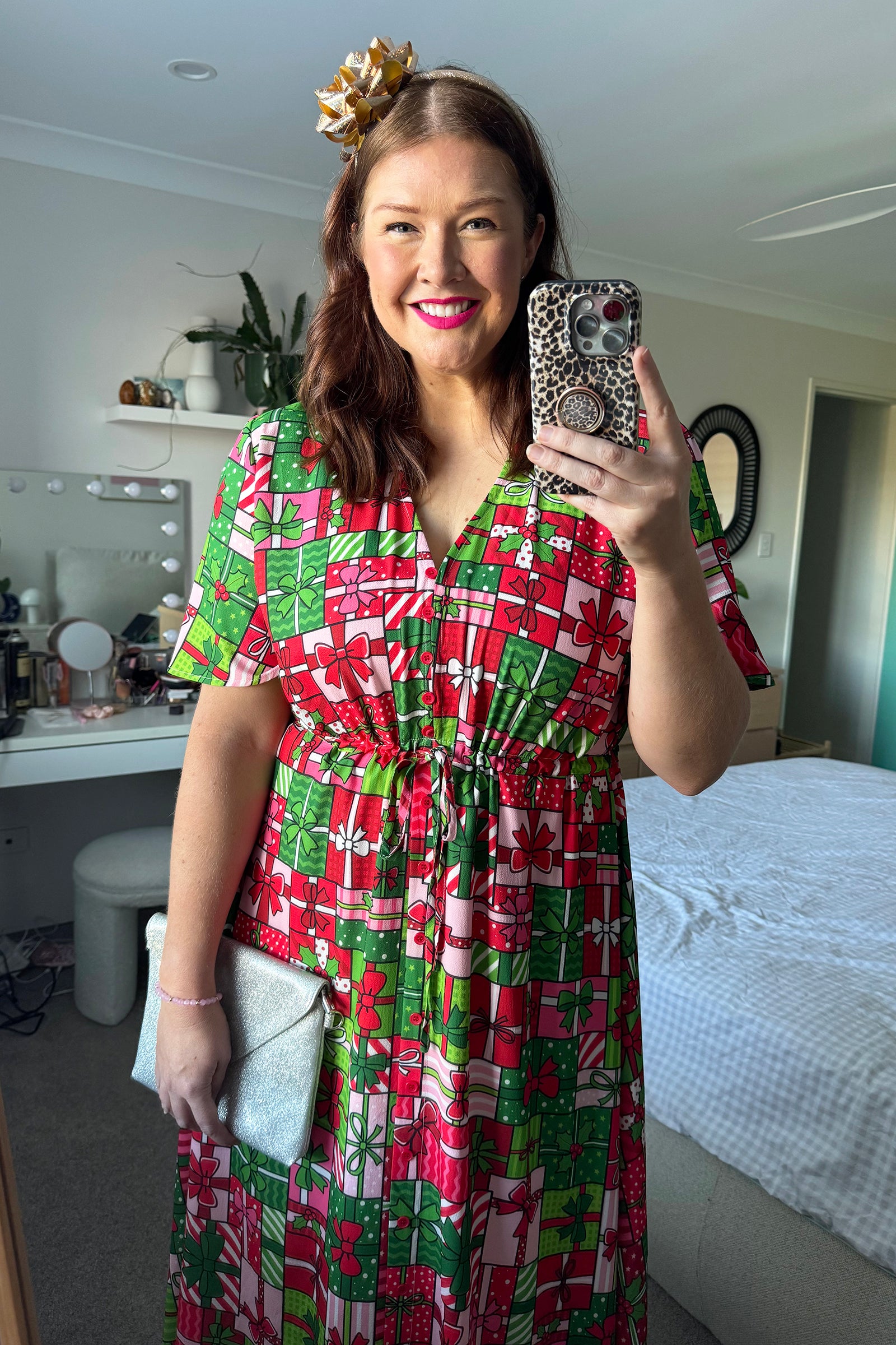 Marley Christmas Present Stack Dress (Pre-Order)