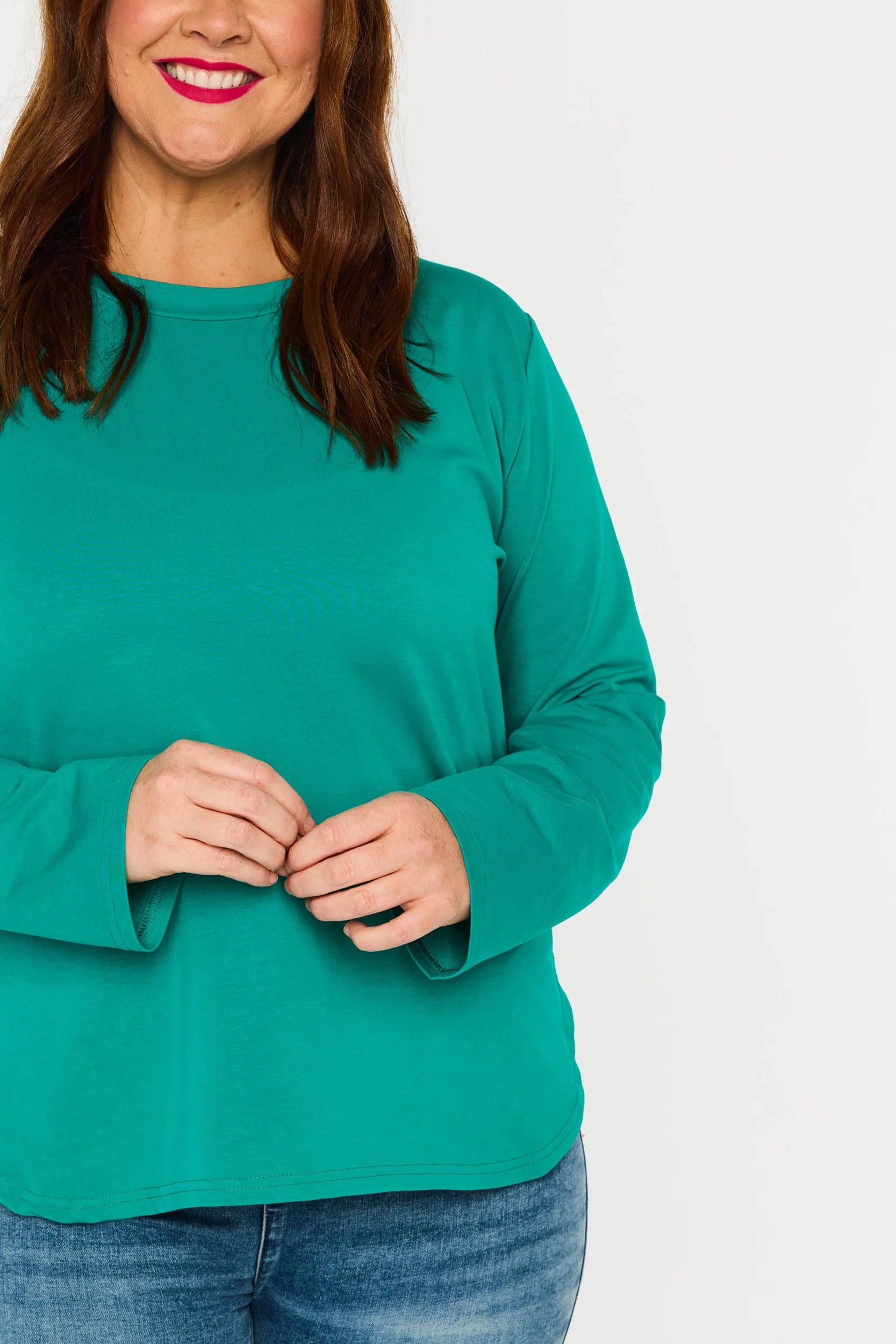 Maryanne Jade Top – Jade loose top