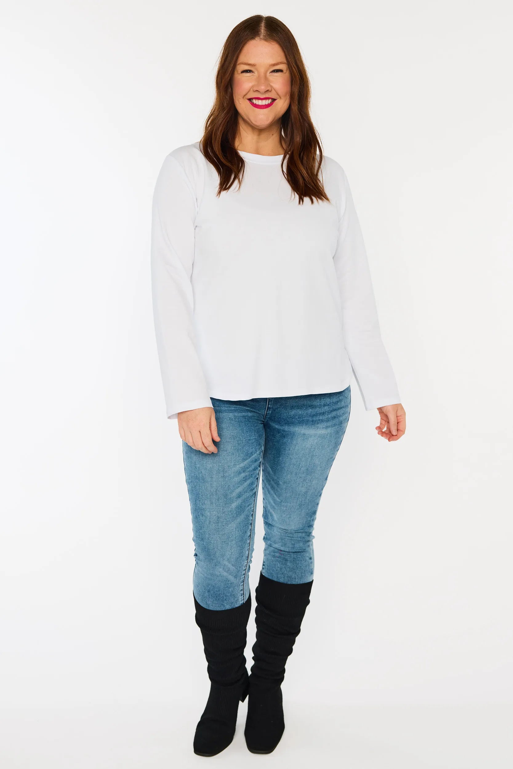 Maryanne White Top – White loose top