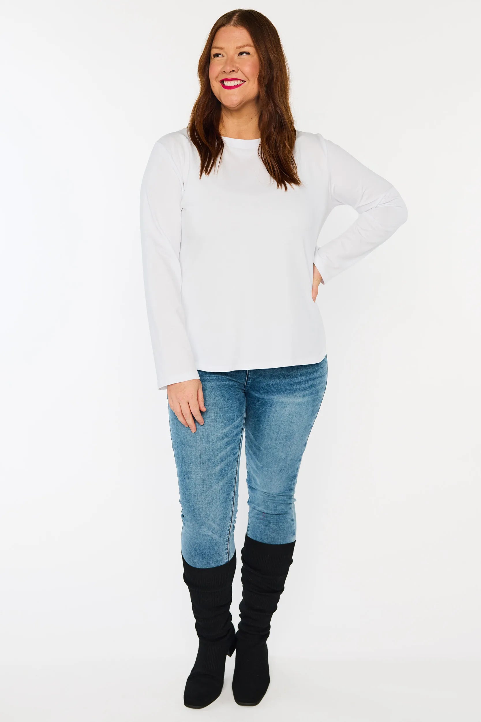 Maryanne White Top โ White loose top