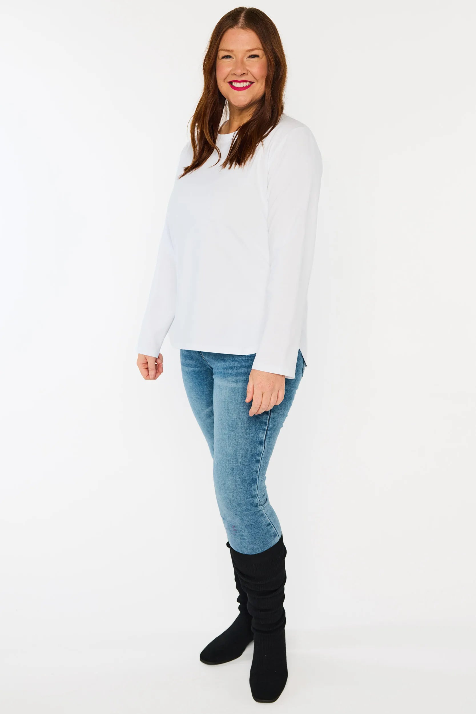Maryanne White Top – White loose top