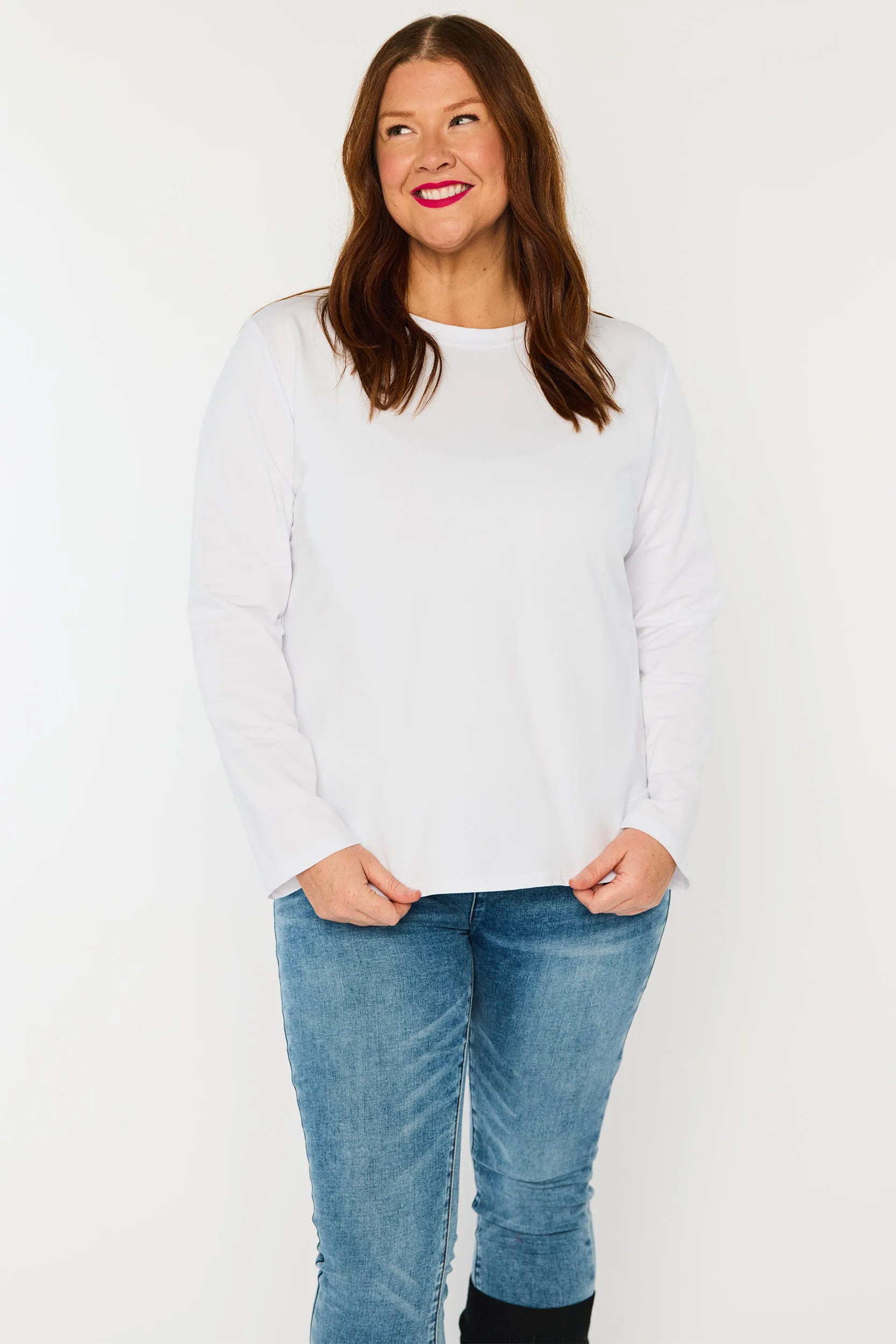Maryanne White Top – White loose top