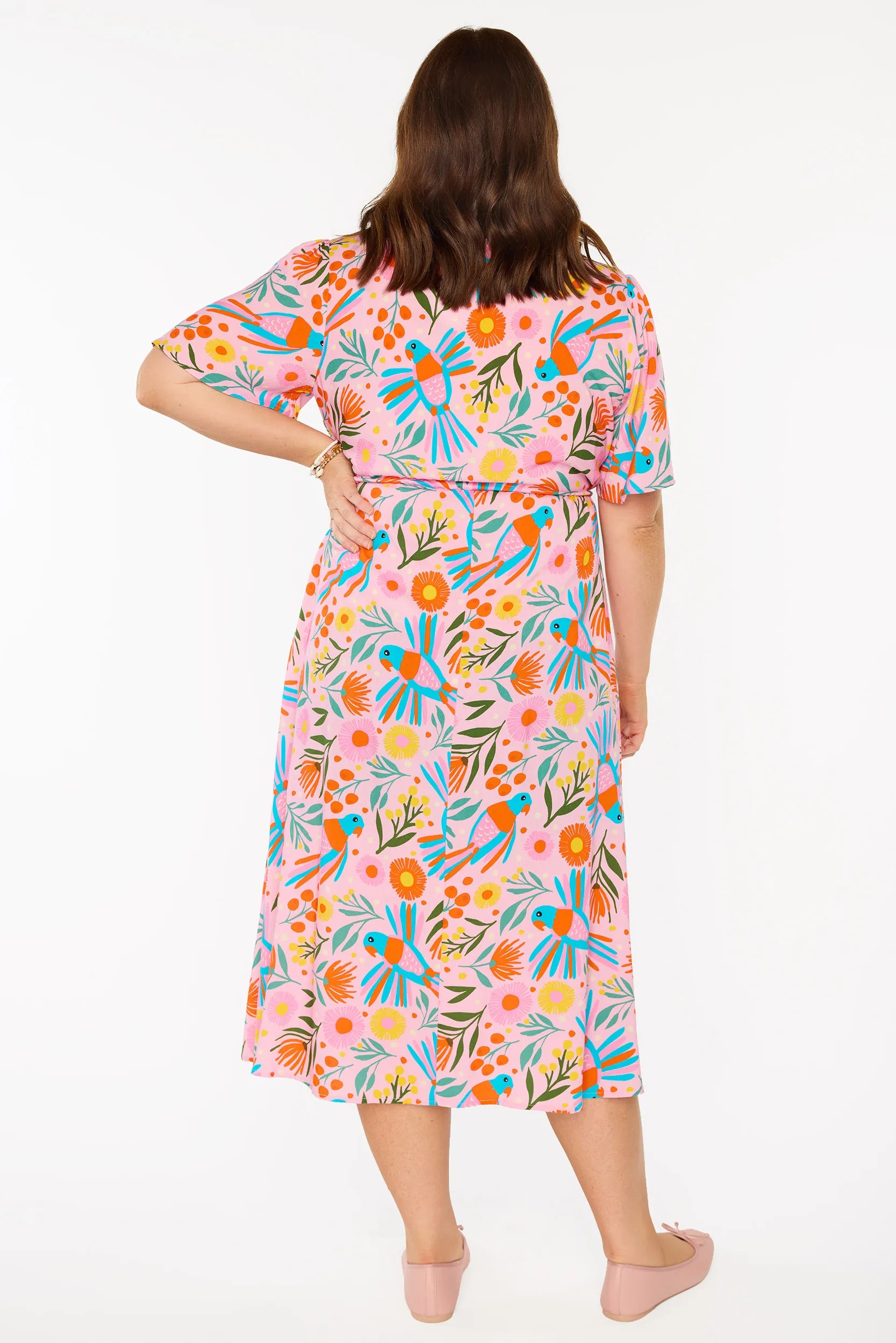Michelle Native Birds Dress