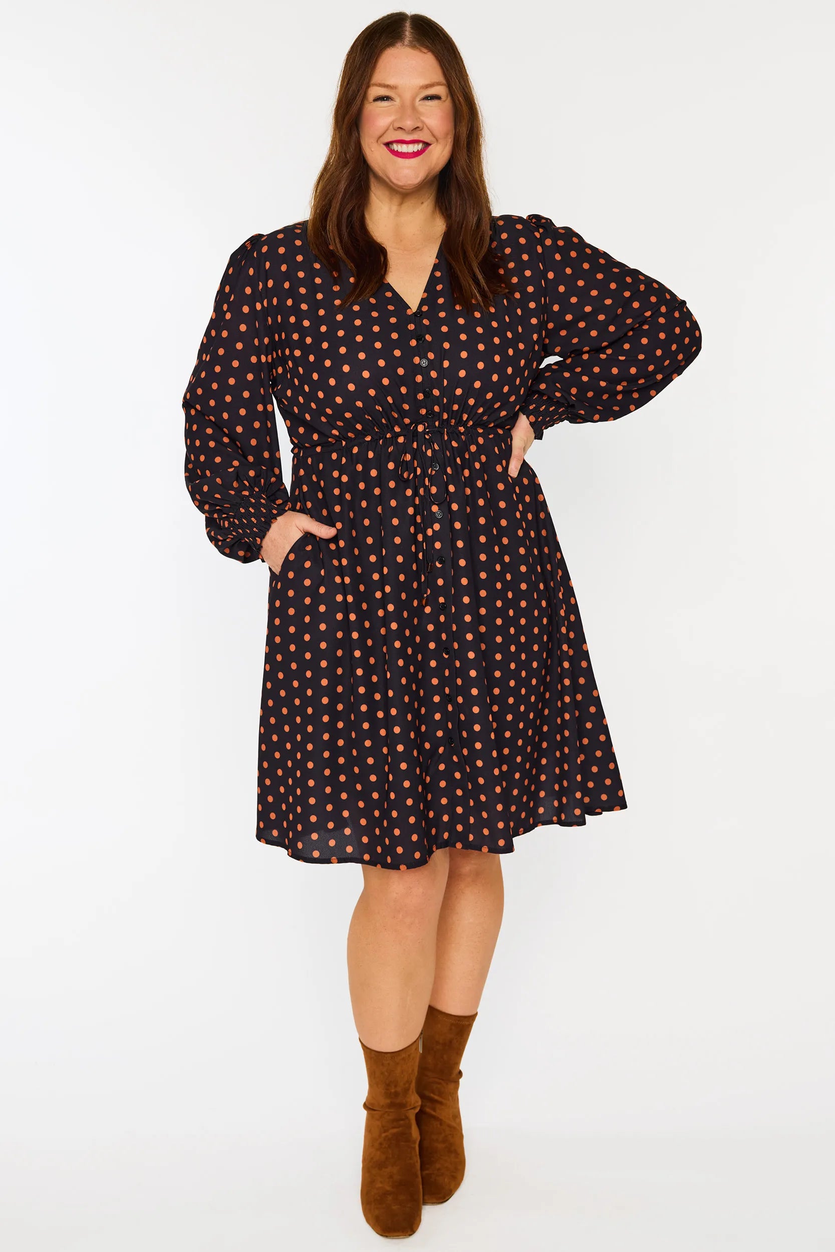 Sofia Pretty Lady Dress โ Pretty Lady knee length dress