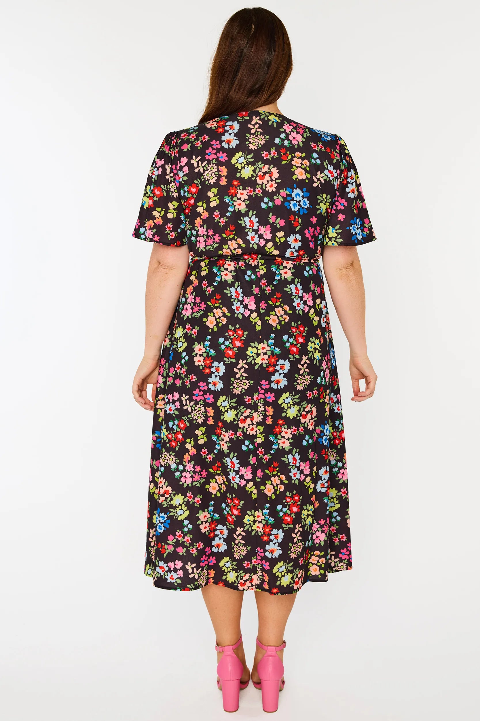 Marley Rainbow Fields Dress – Rainbow Fields midi dress