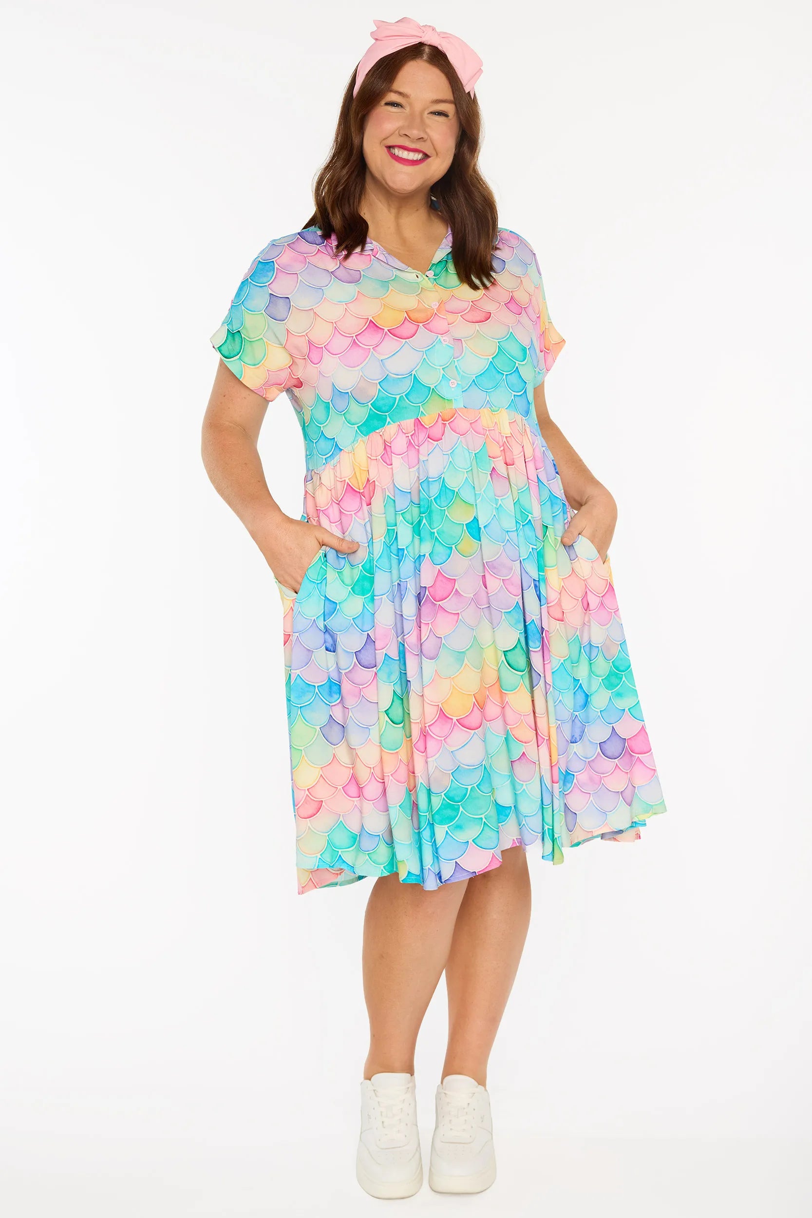 Kimba Rainbow Fish Dress