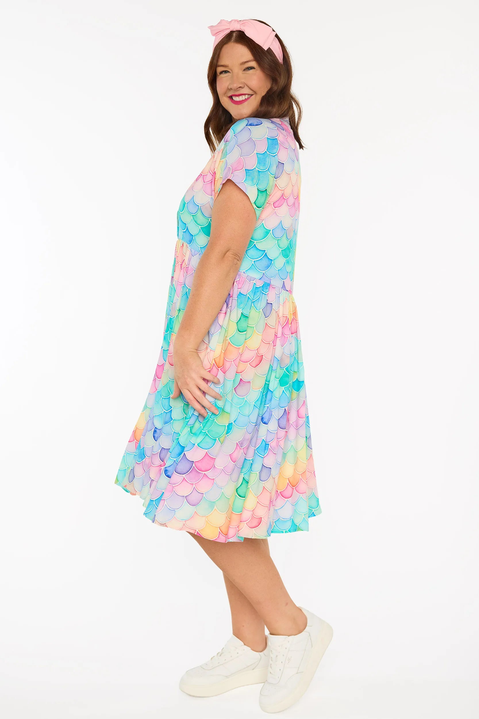 Kimba Rainbow Fish Dress