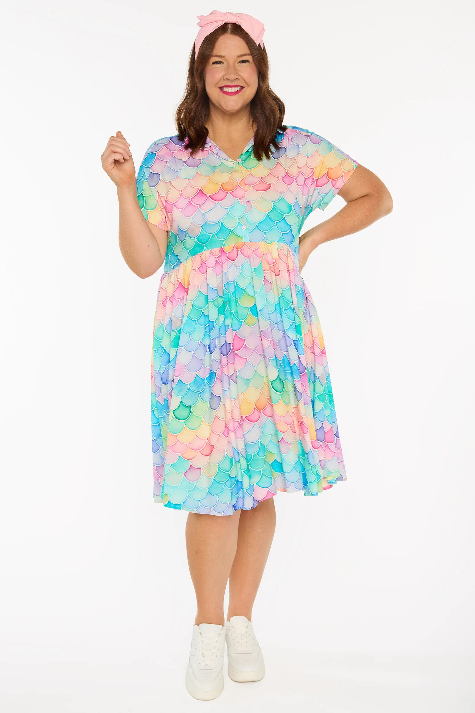 Kimba Rainbow Fish Dress