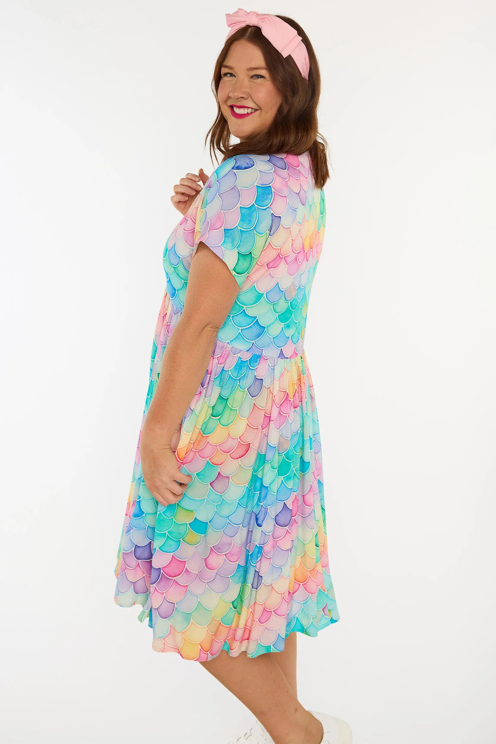Kimba Rainbow Fish Dress