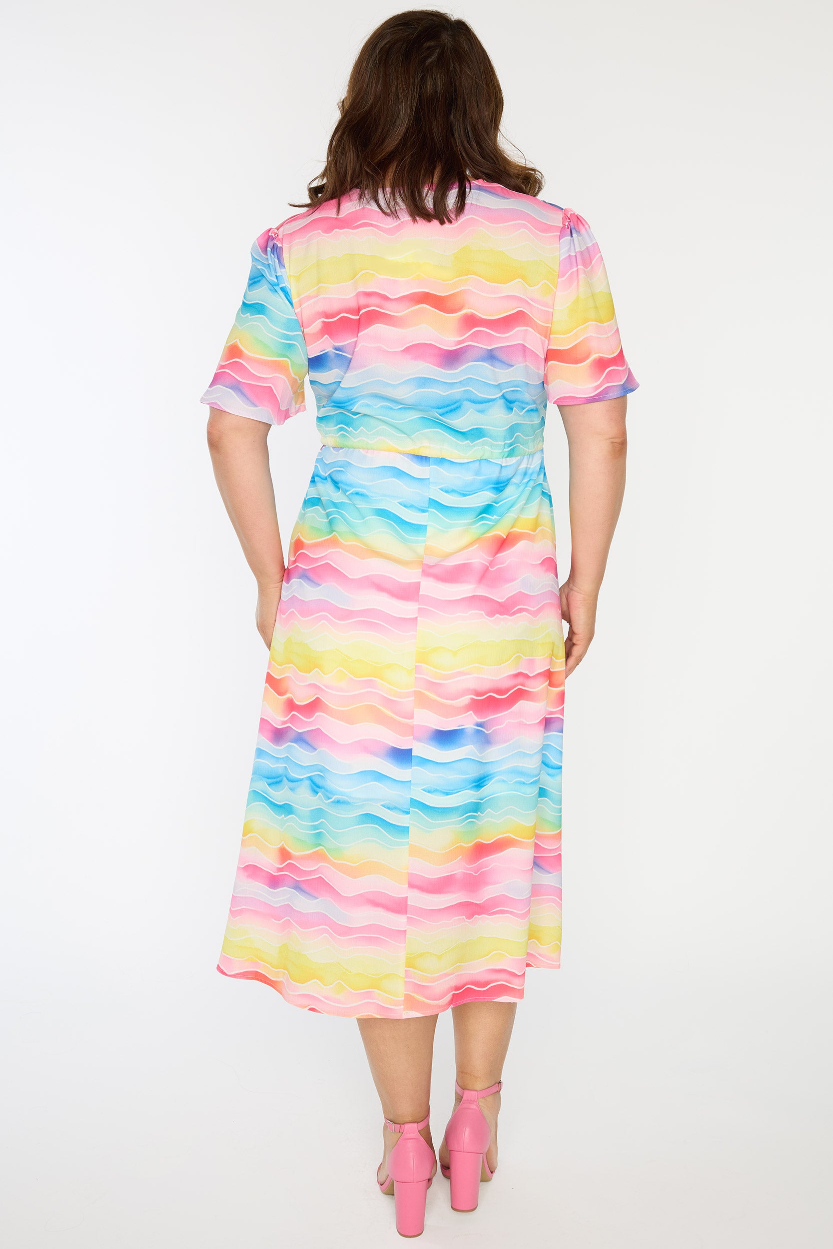 Marley Rainbow River Dress – Rainbow River midi dress