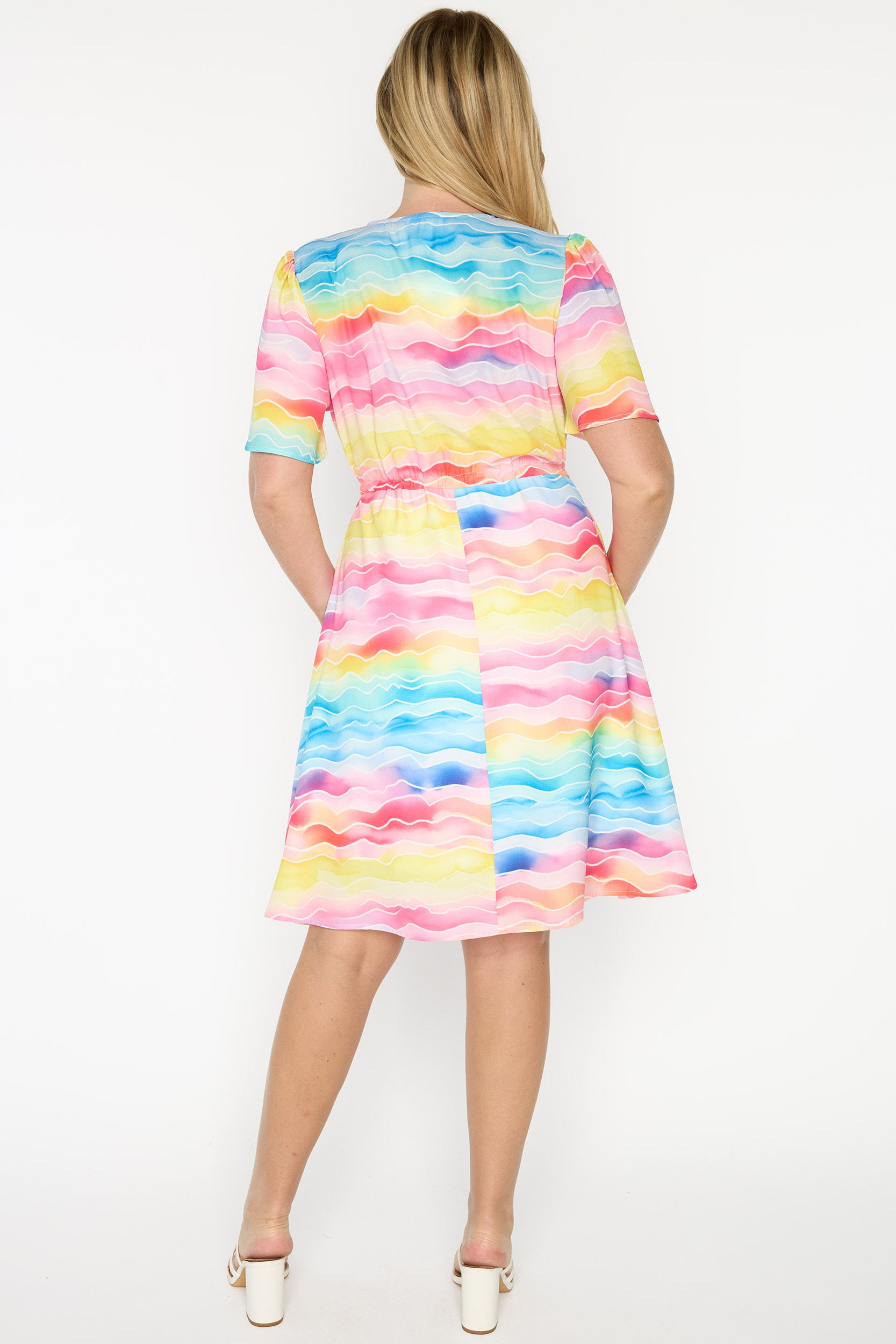 Siena Rainbow River Dress – Rainbow River knee length dress