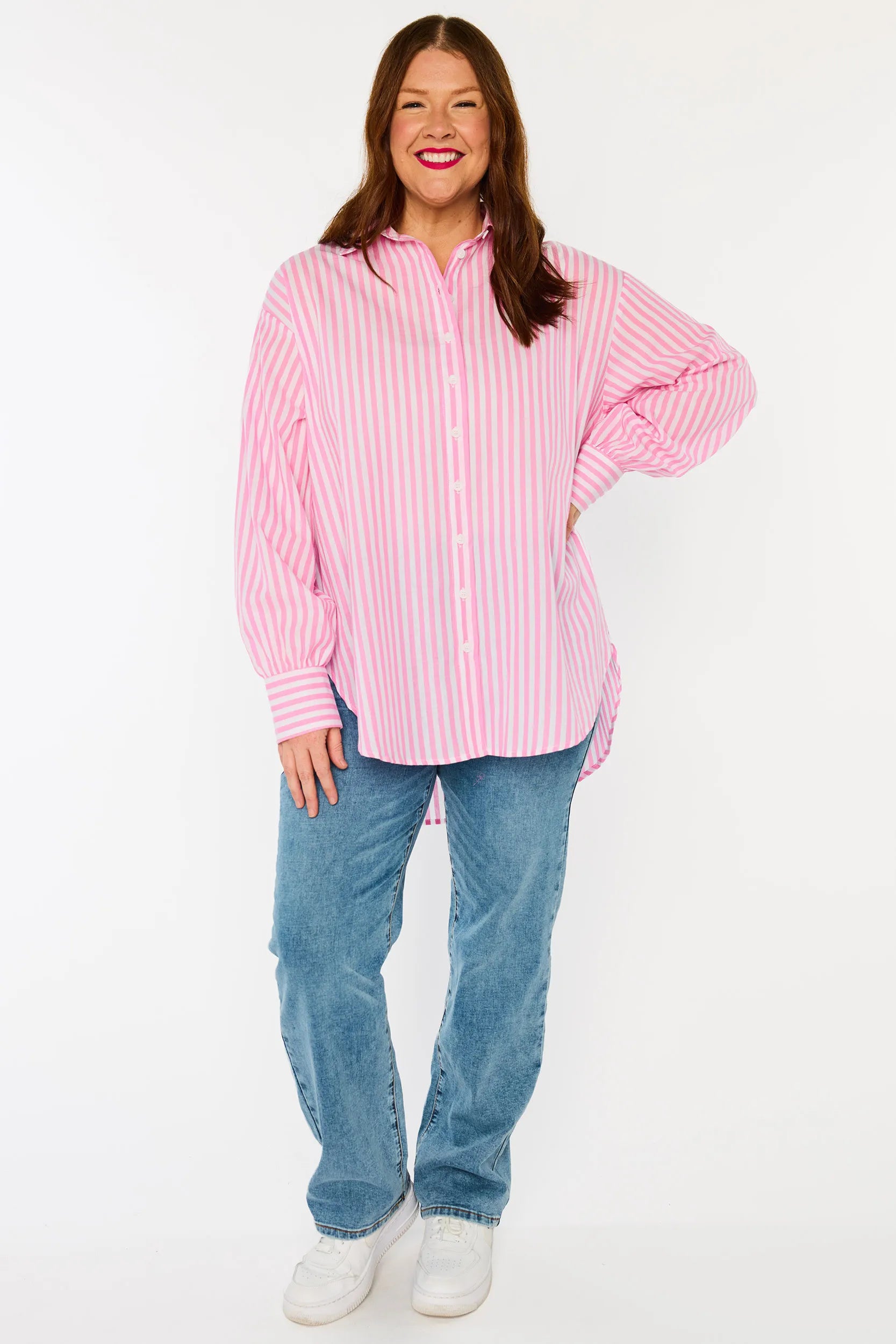 Sadie Candy Stripe Shirt – Candy top