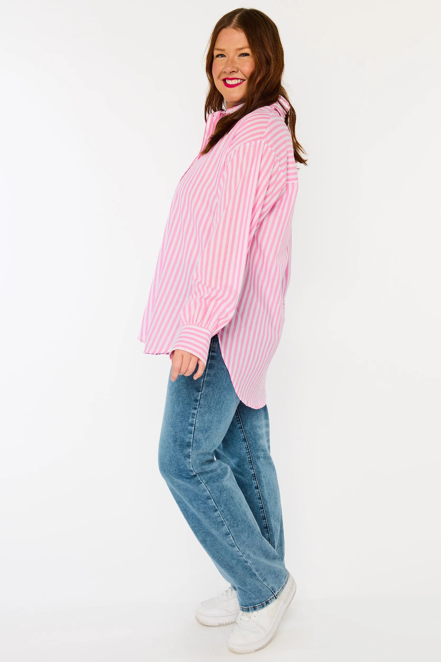 Sadie Candy Stripe Shirt – Candy top