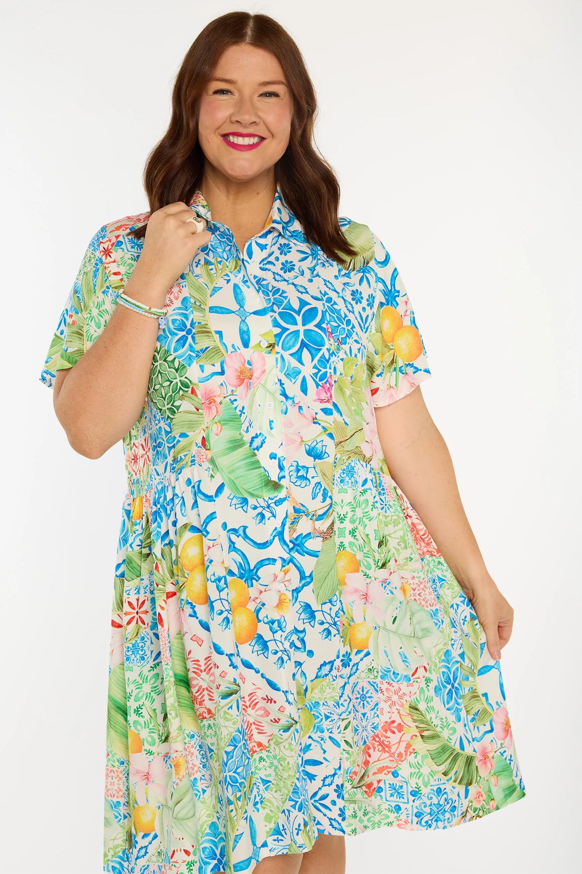 Larsa Santorini Sun Dress