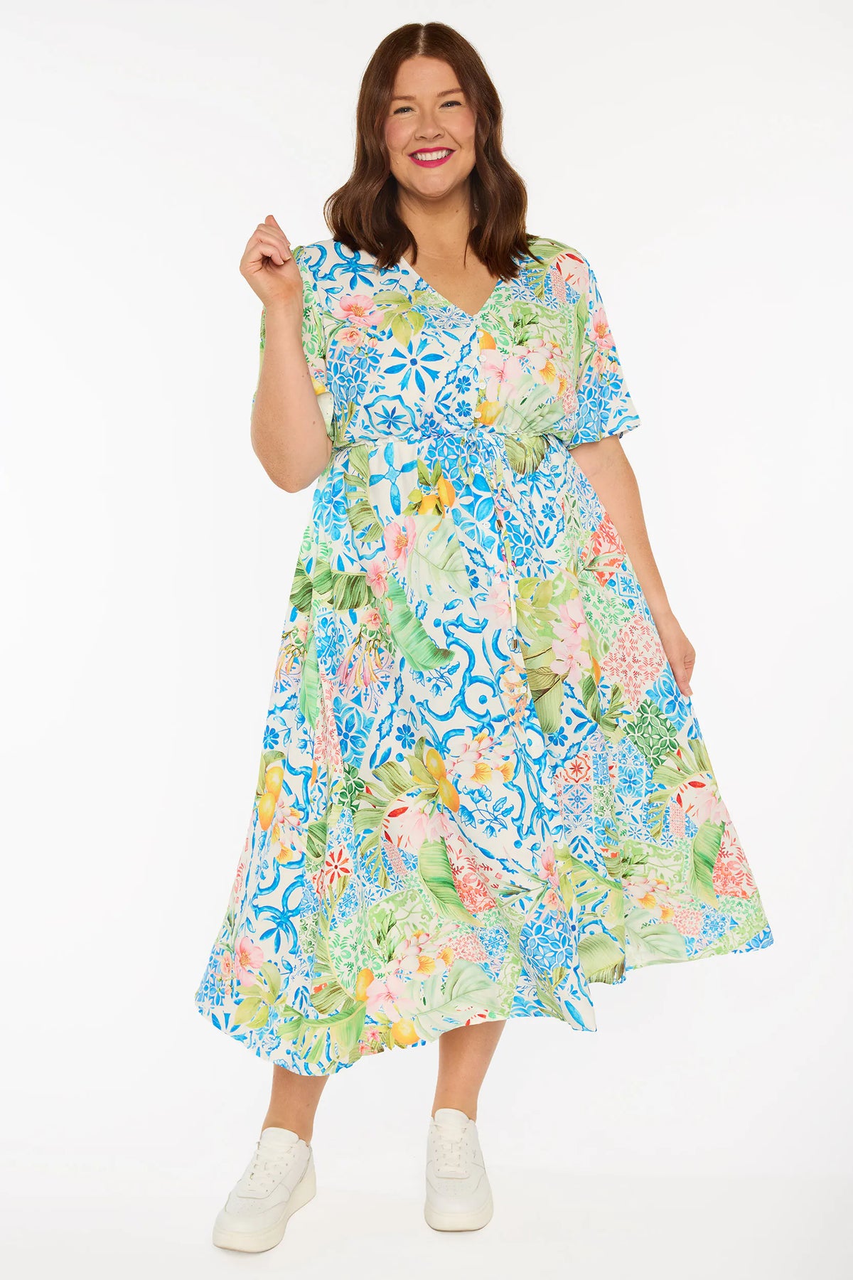 Michelle Santorini Sun Dress