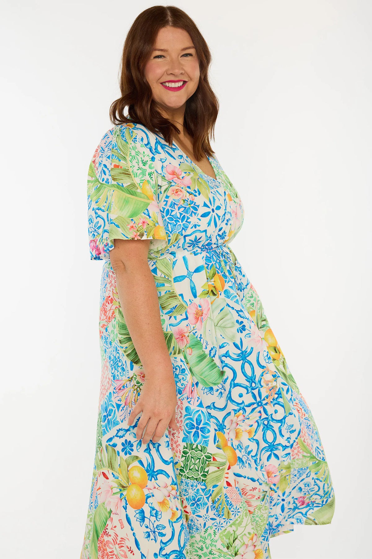 Michelle Santorini Sun Dress