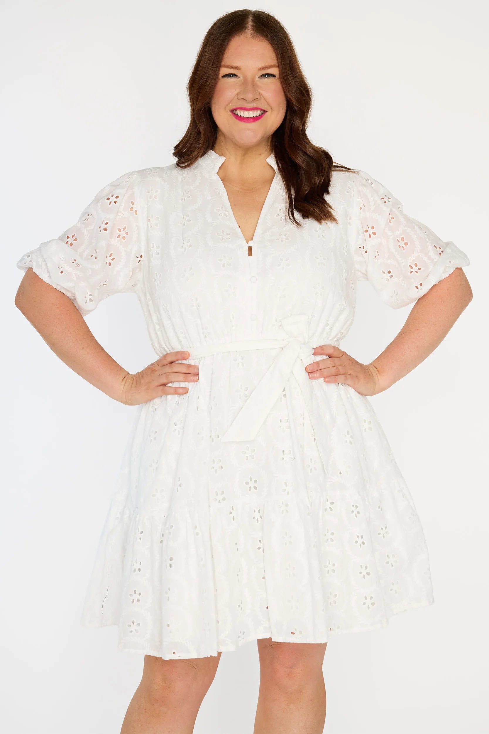 Shona White Dress – White mini dress