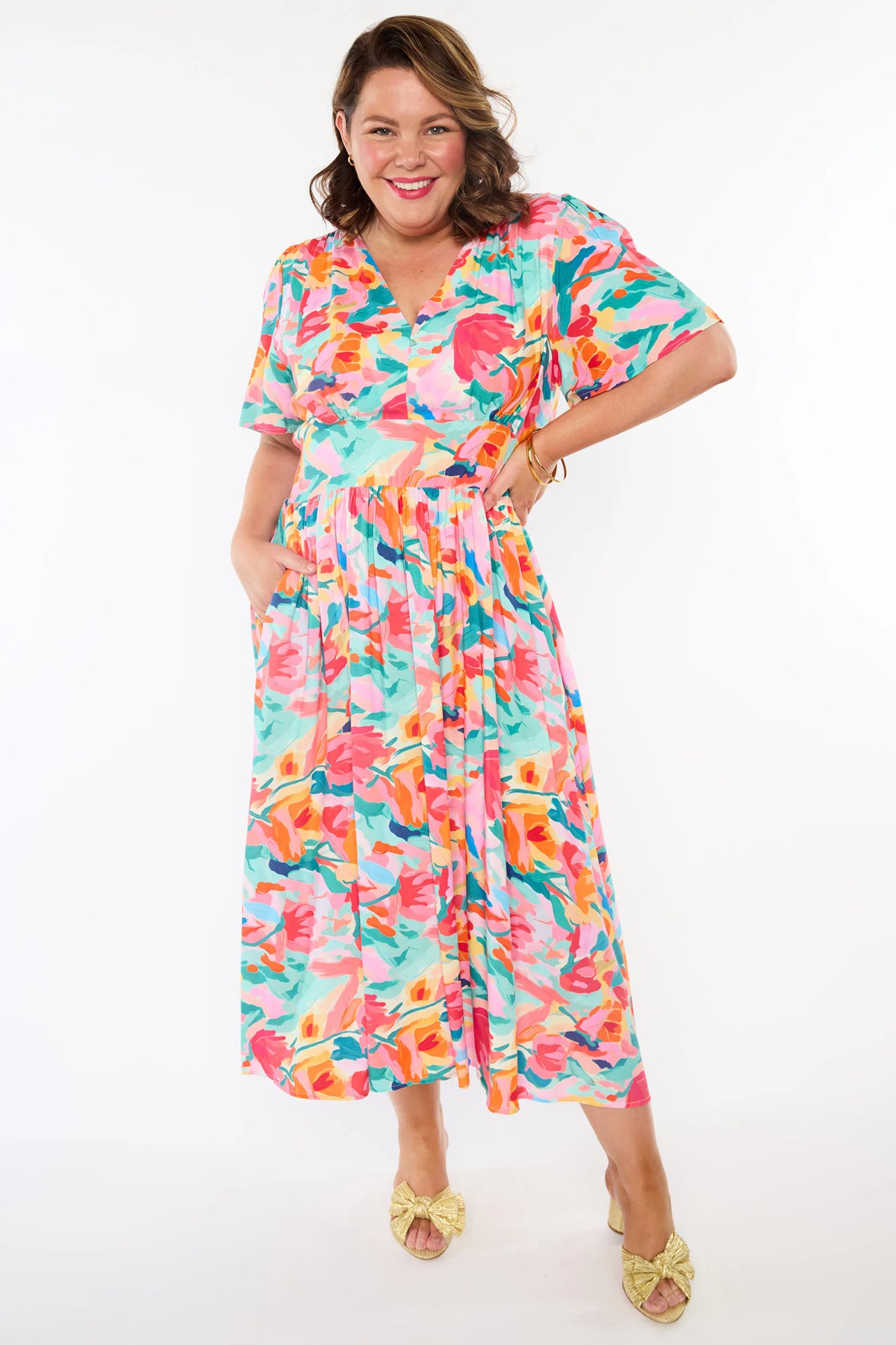 Eloise Spring Garden Dress