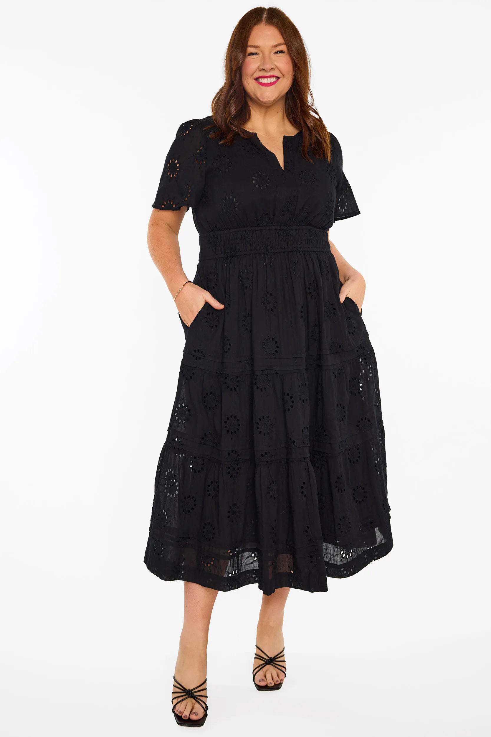 Stellina Black Dress