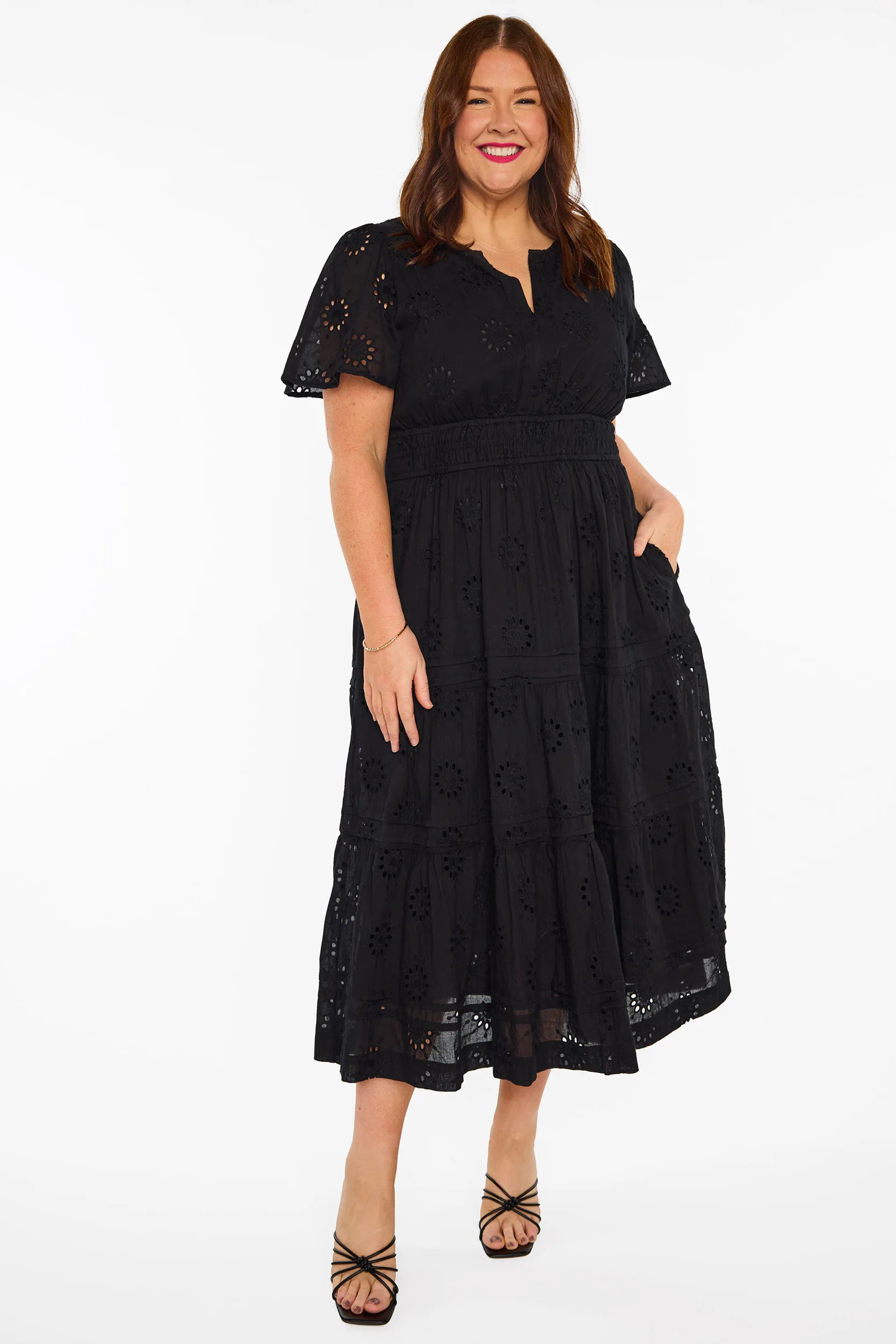 Stellina Black Dress