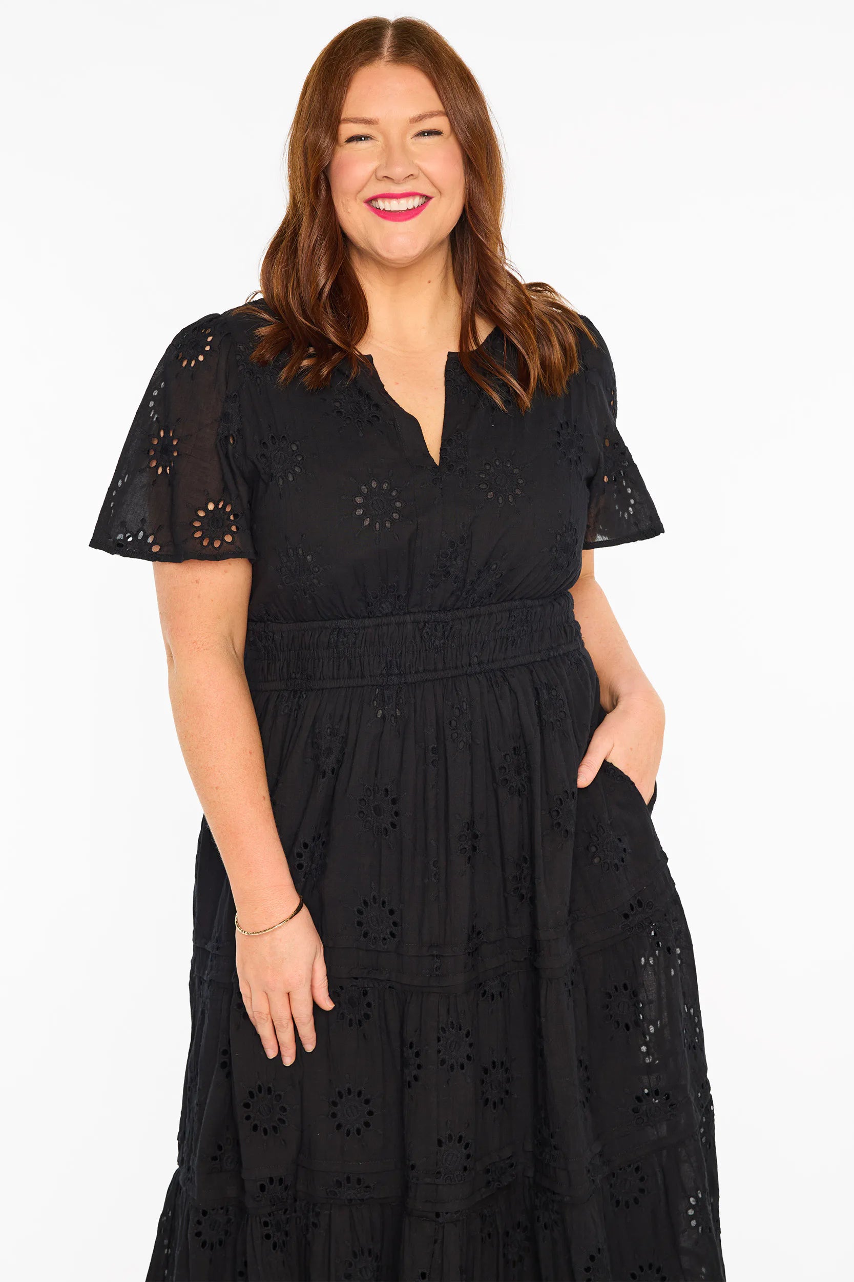 Stellina Black Dress