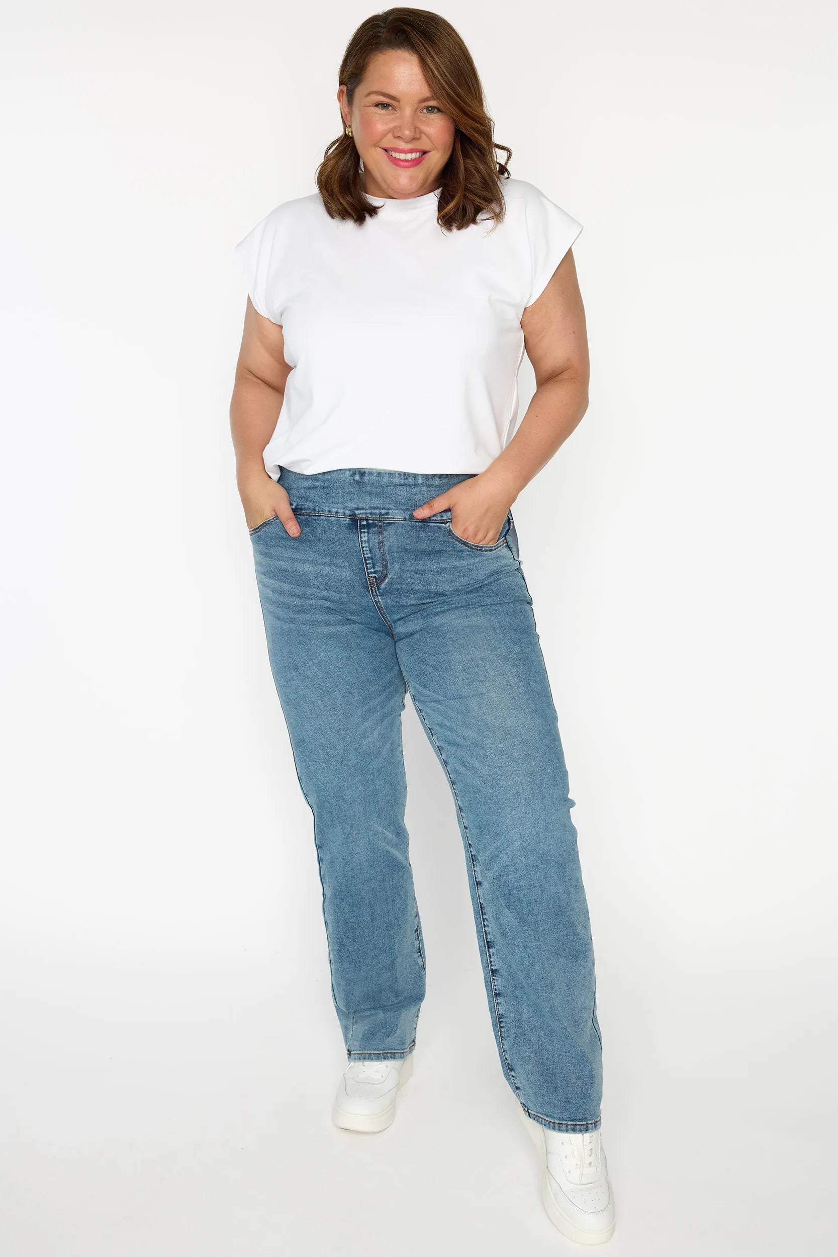Taffy Straight Leg Denim Jean – Denim jeans
