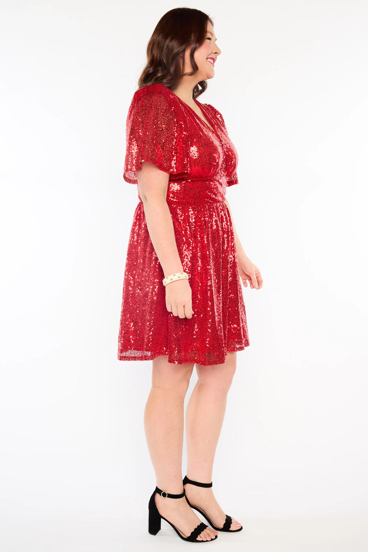 Tamara Red Sequins Dress
