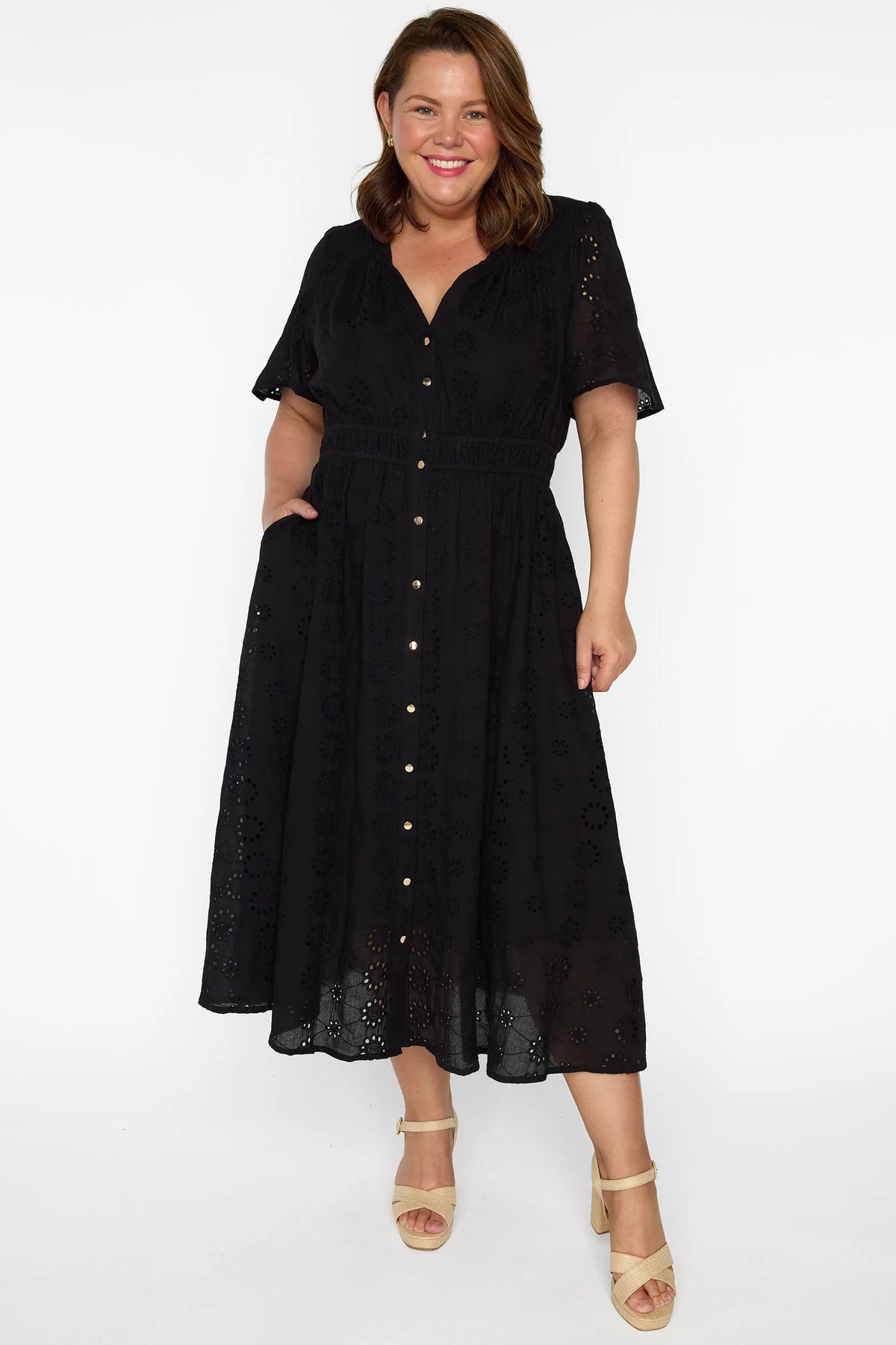 Tamsen Black Dress